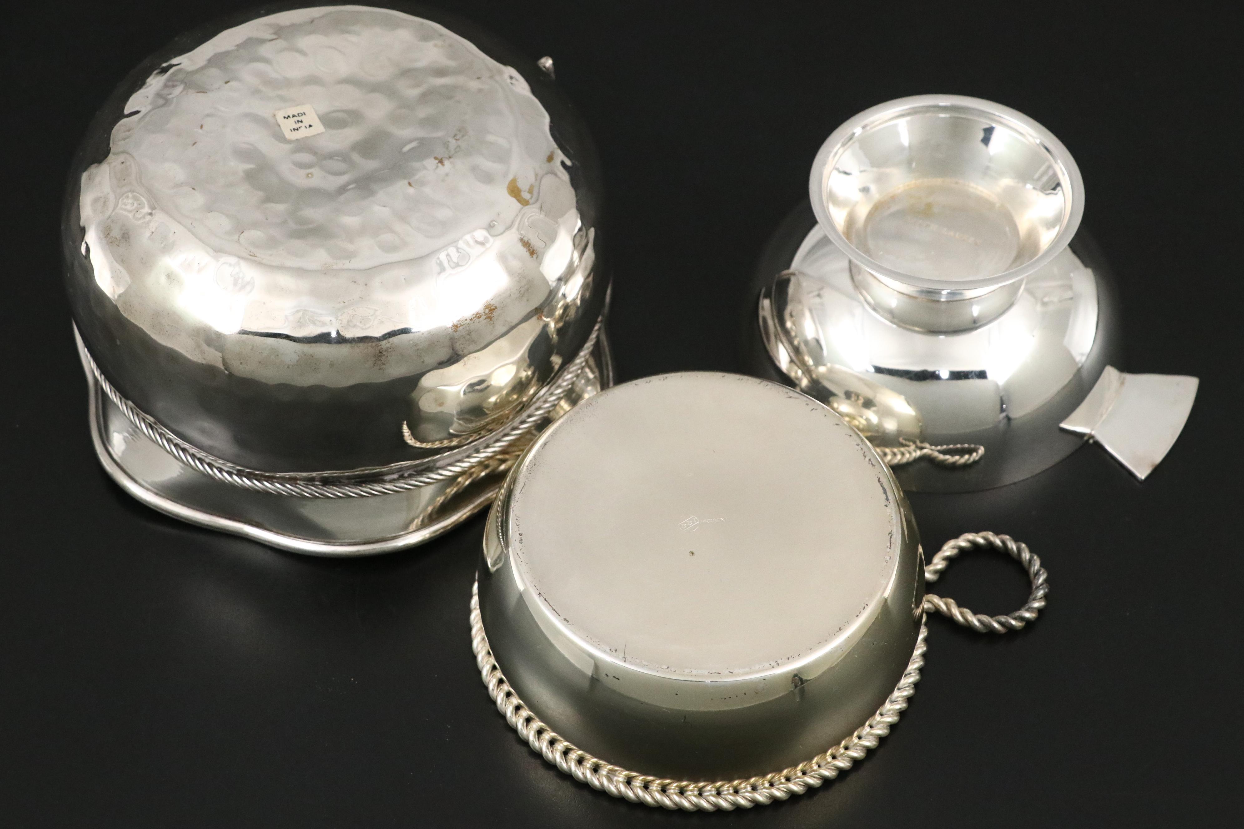 Ralph Lauren with Other Silver Plate and Metal Bowls and Dishes
