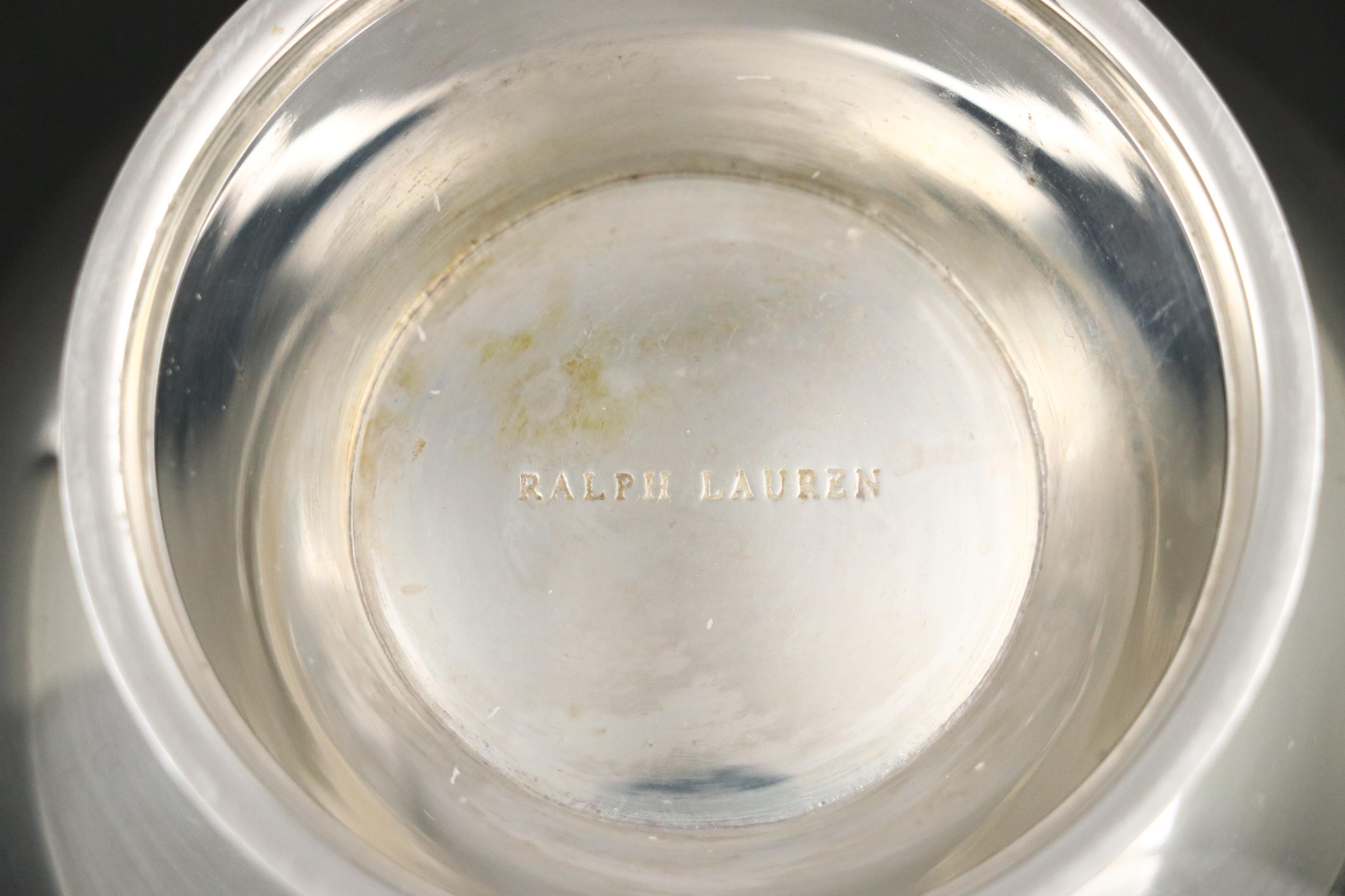 Ralph Lauren with Other Silver Plate and Metal Bowls and Dishes