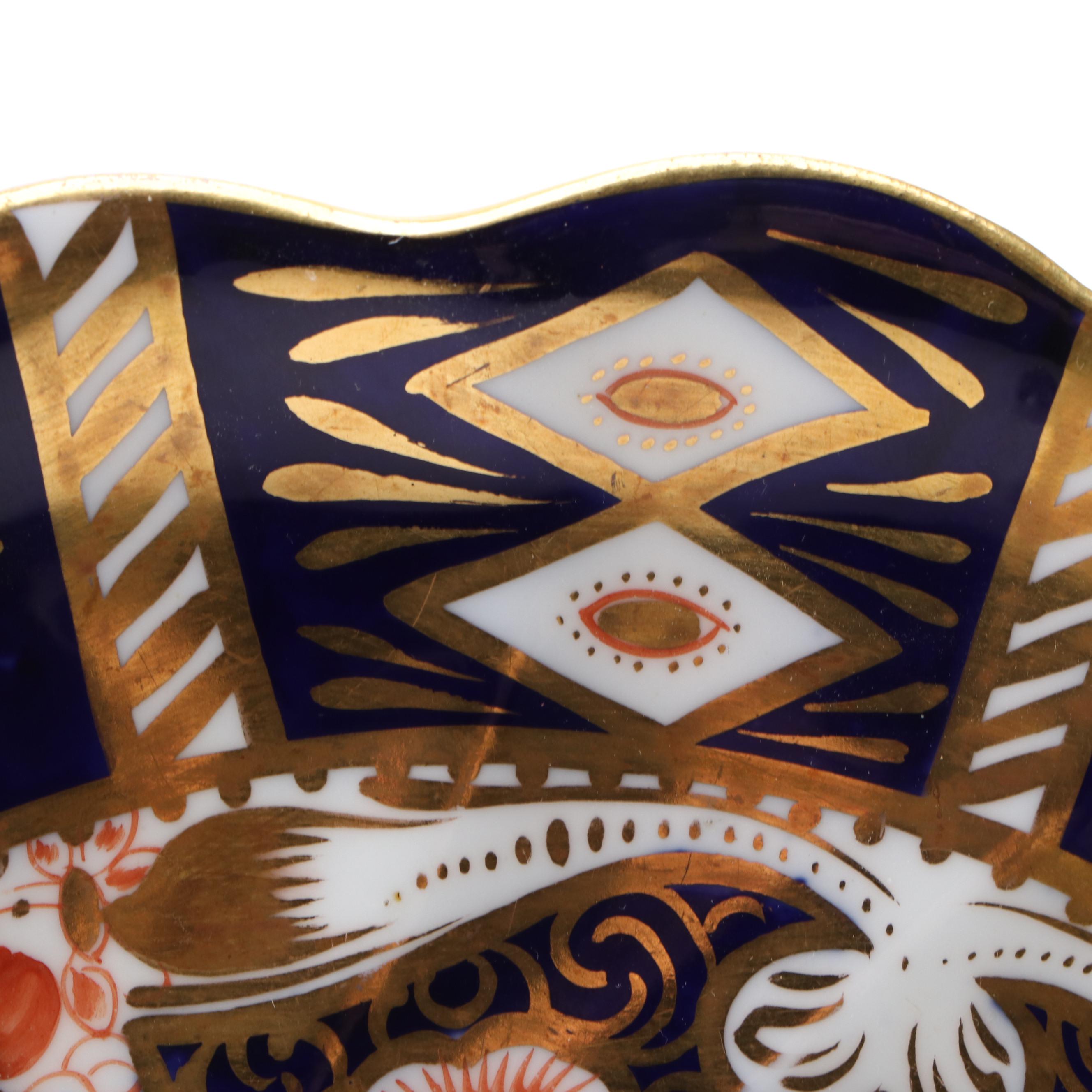 English Porcelain Imari Pattern Plates