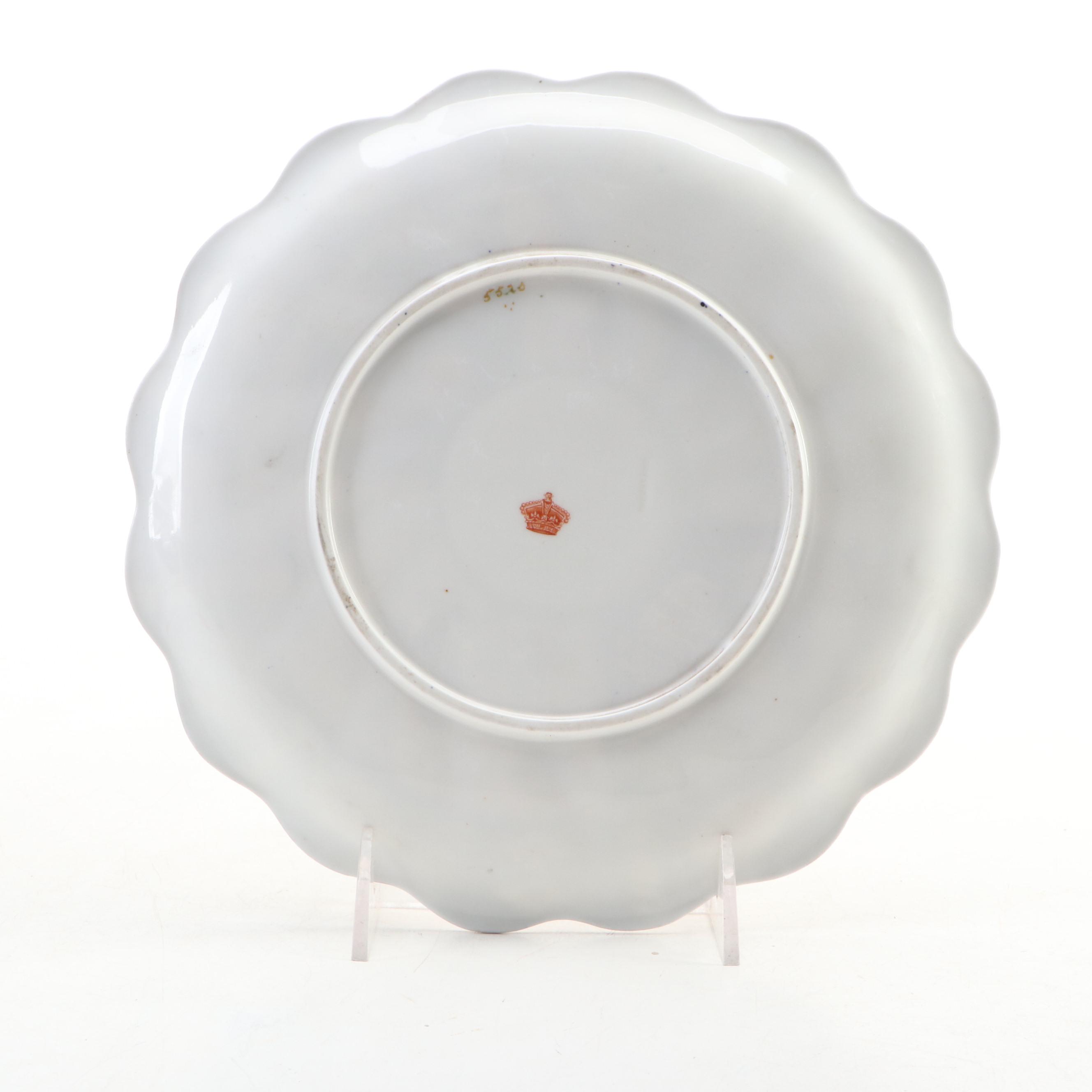 English Porcelain Imari Pattern Plates