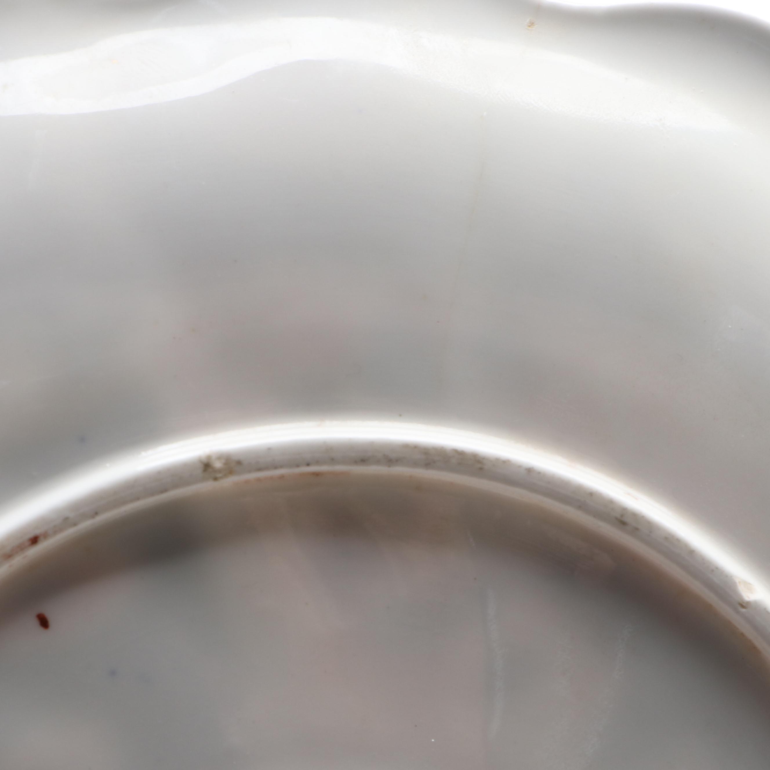 English Porcelain Imari Pattern Plates