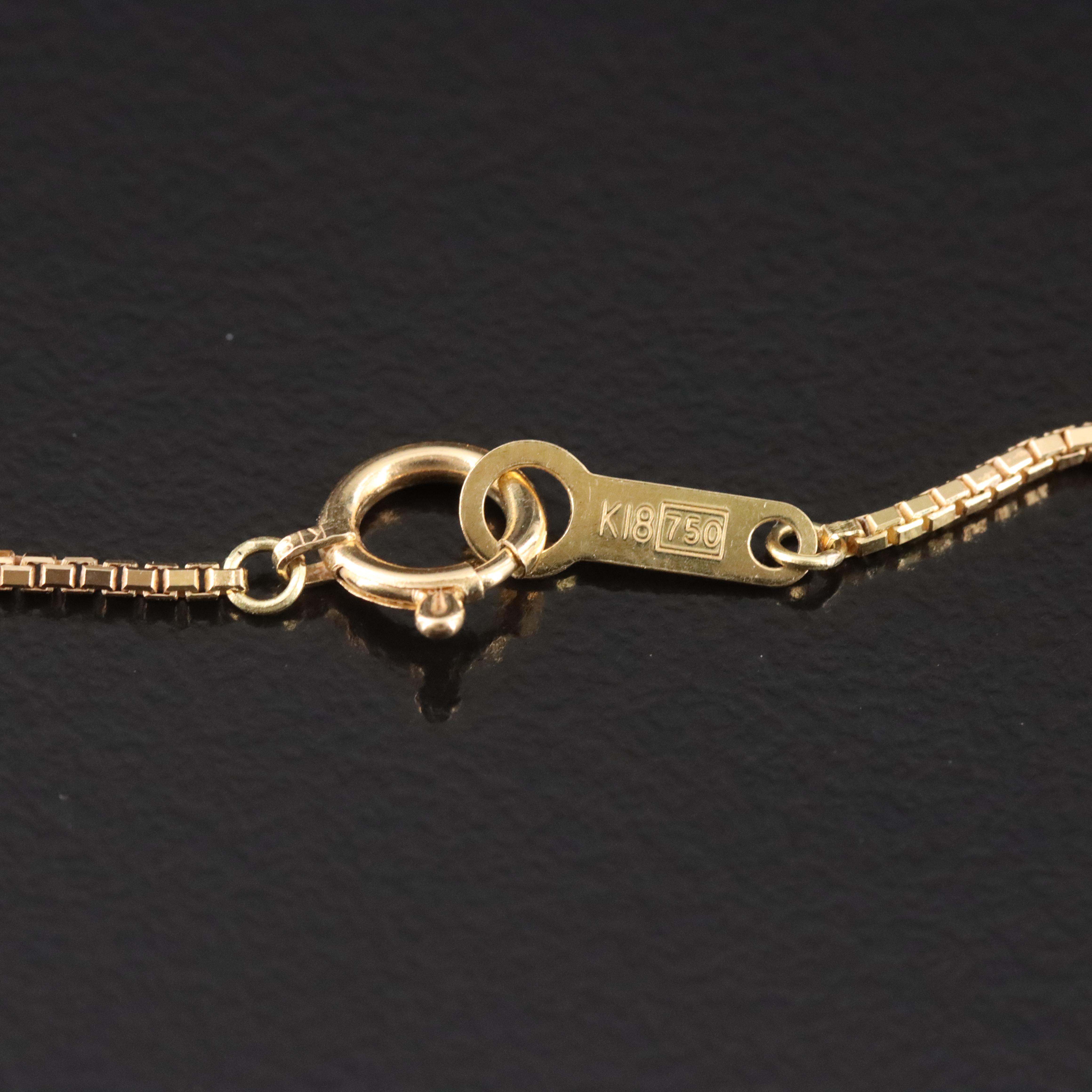 Tiffany & Co. Nature 18K Leaf Necklace