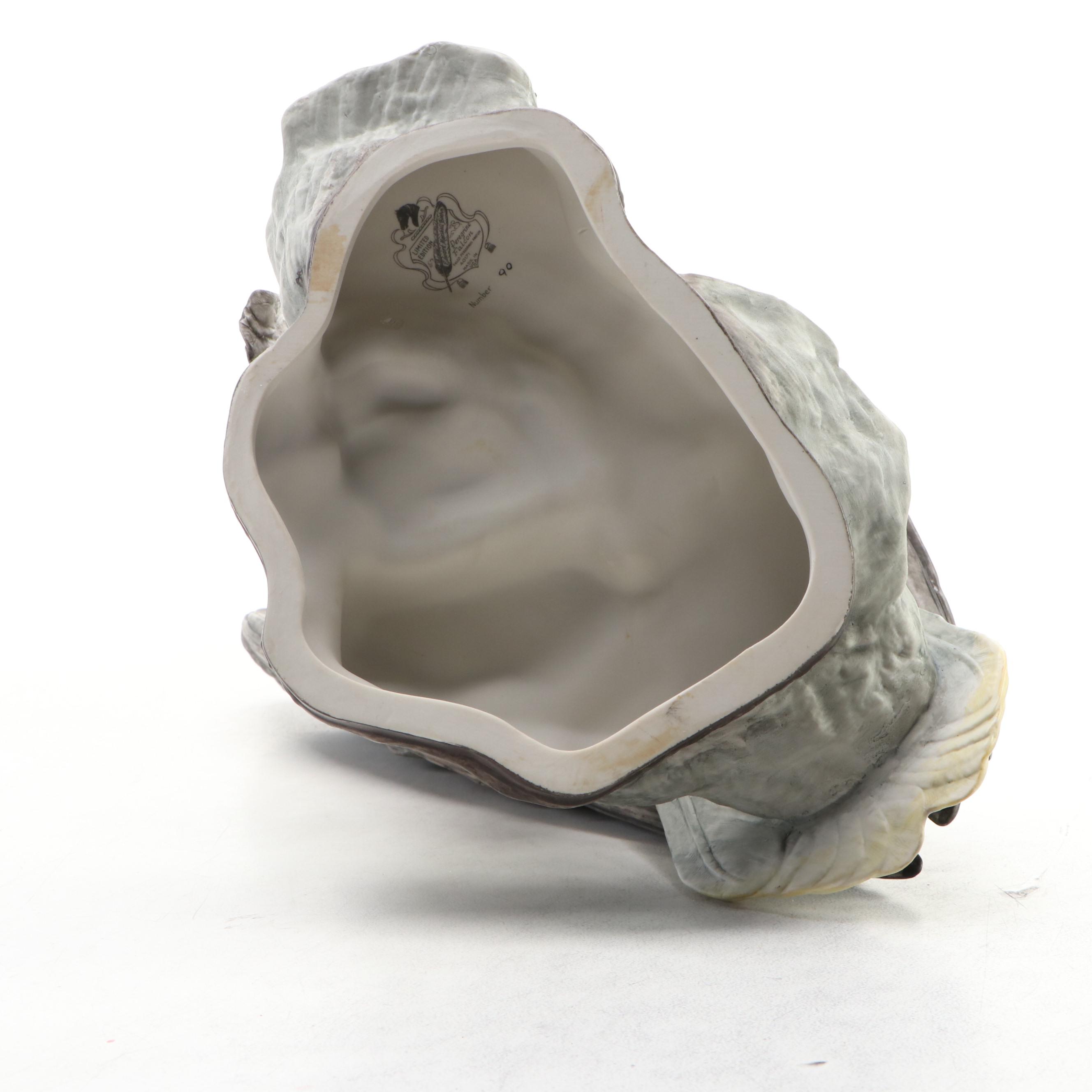 Boehm Limited Edition "Peregrine Falcon" Porcelain Sculpture, Mid–Late 20th C.