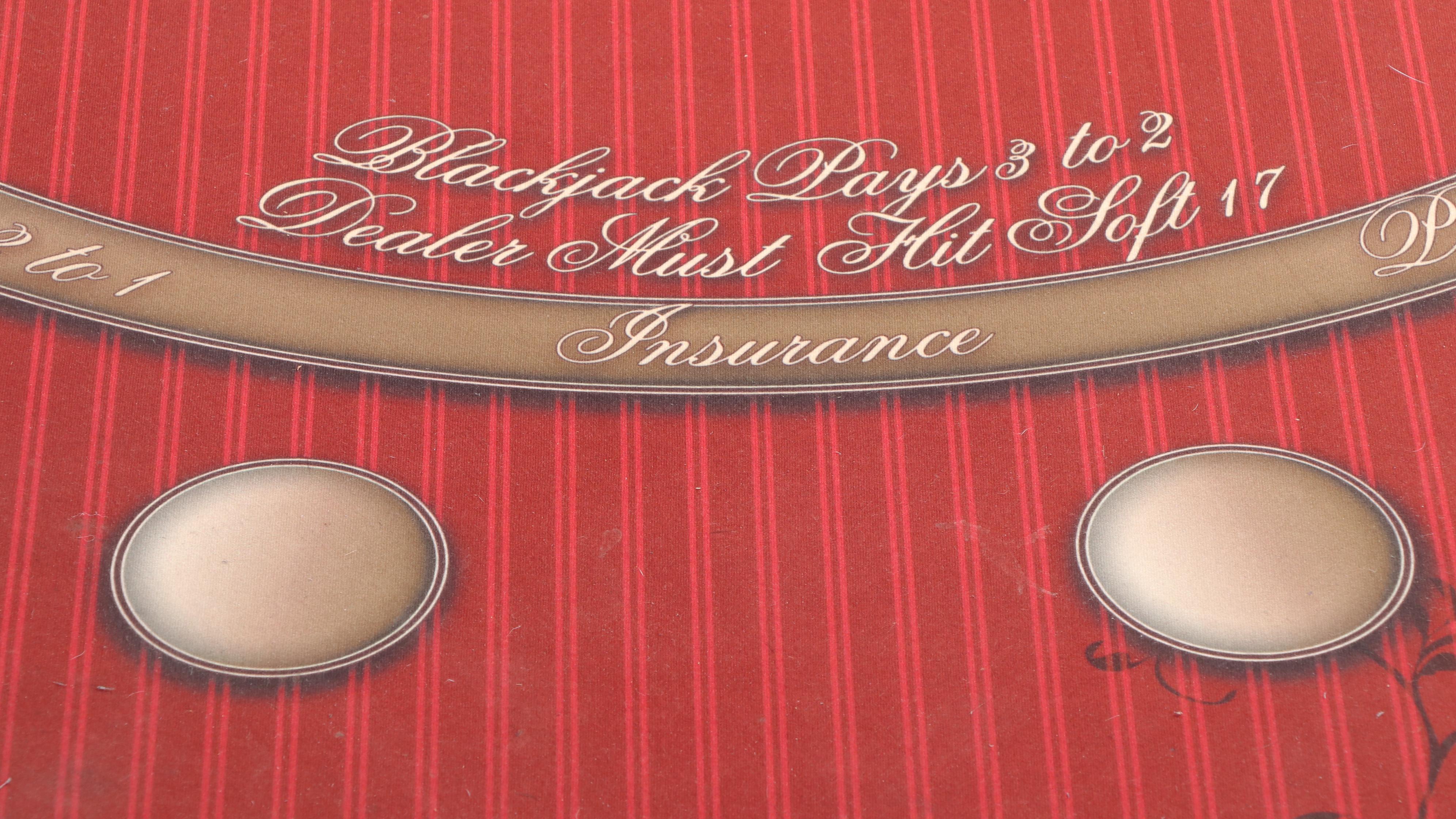 Barrel Base Blackjack Table with Seven Gasser Chair Co. Chairs and More