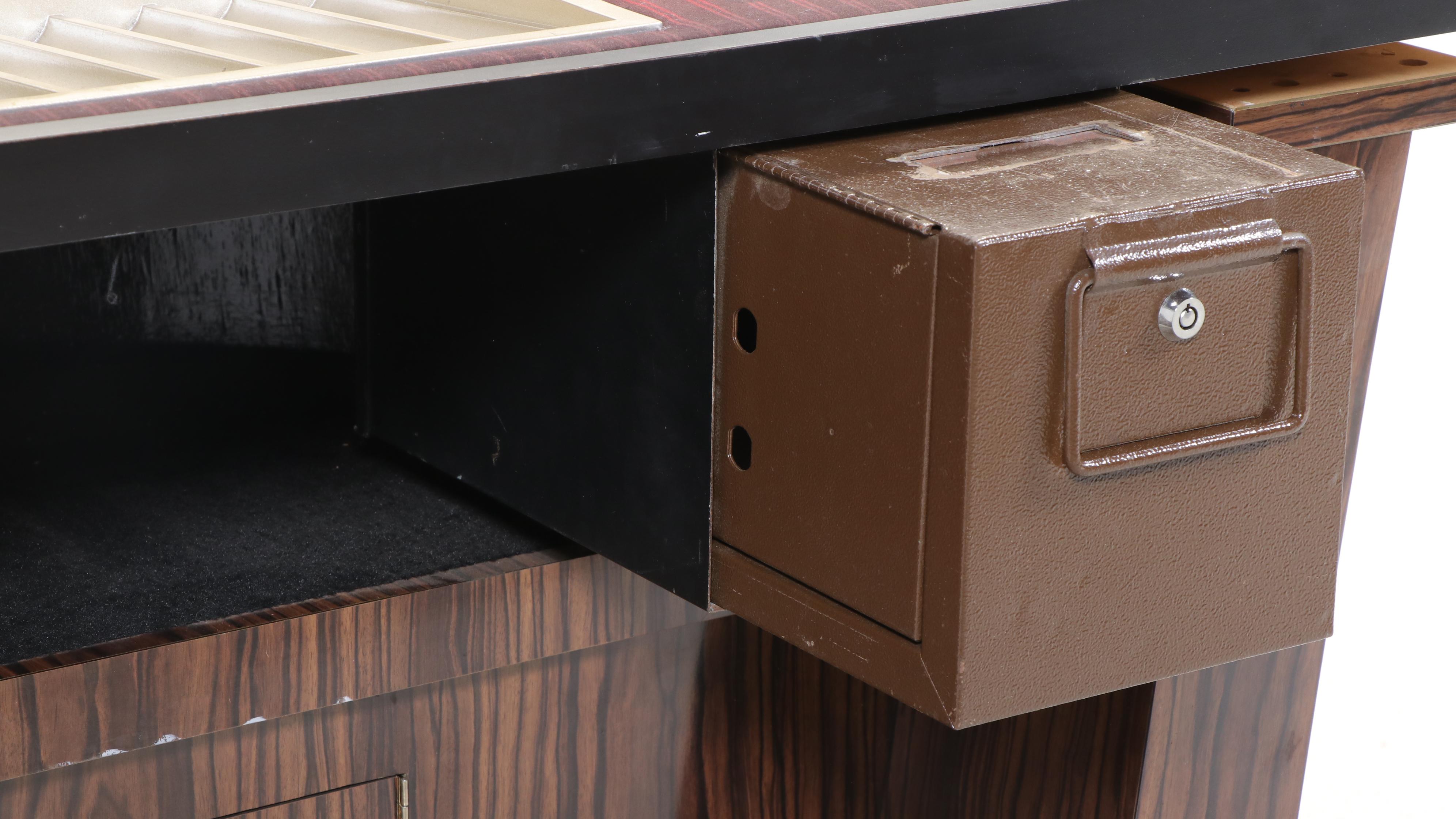 Barrel Base Blackjack Table with Seven Gasser Chair Co. Chairs and More