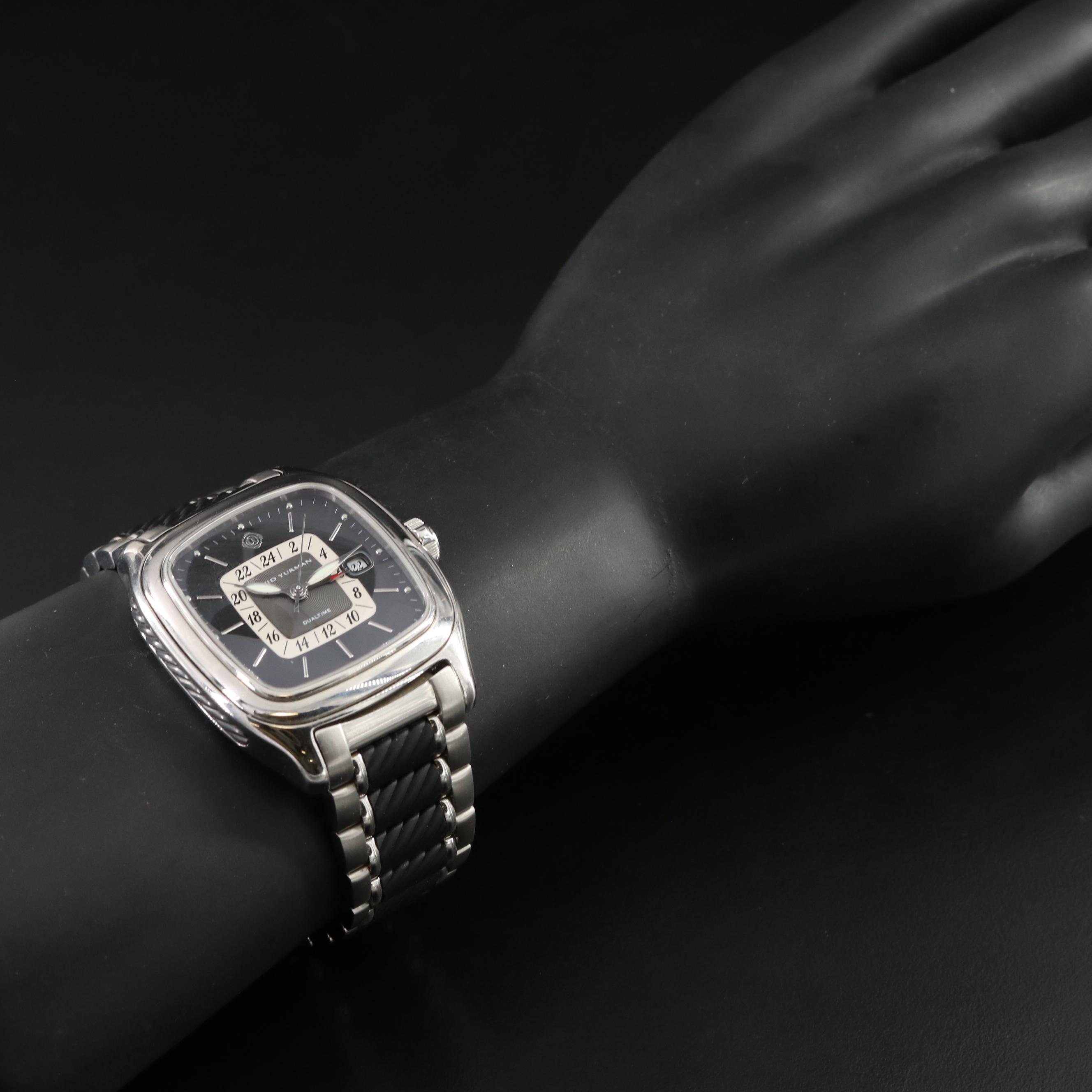 David Yurman Dual Time Thoroughbred Watch