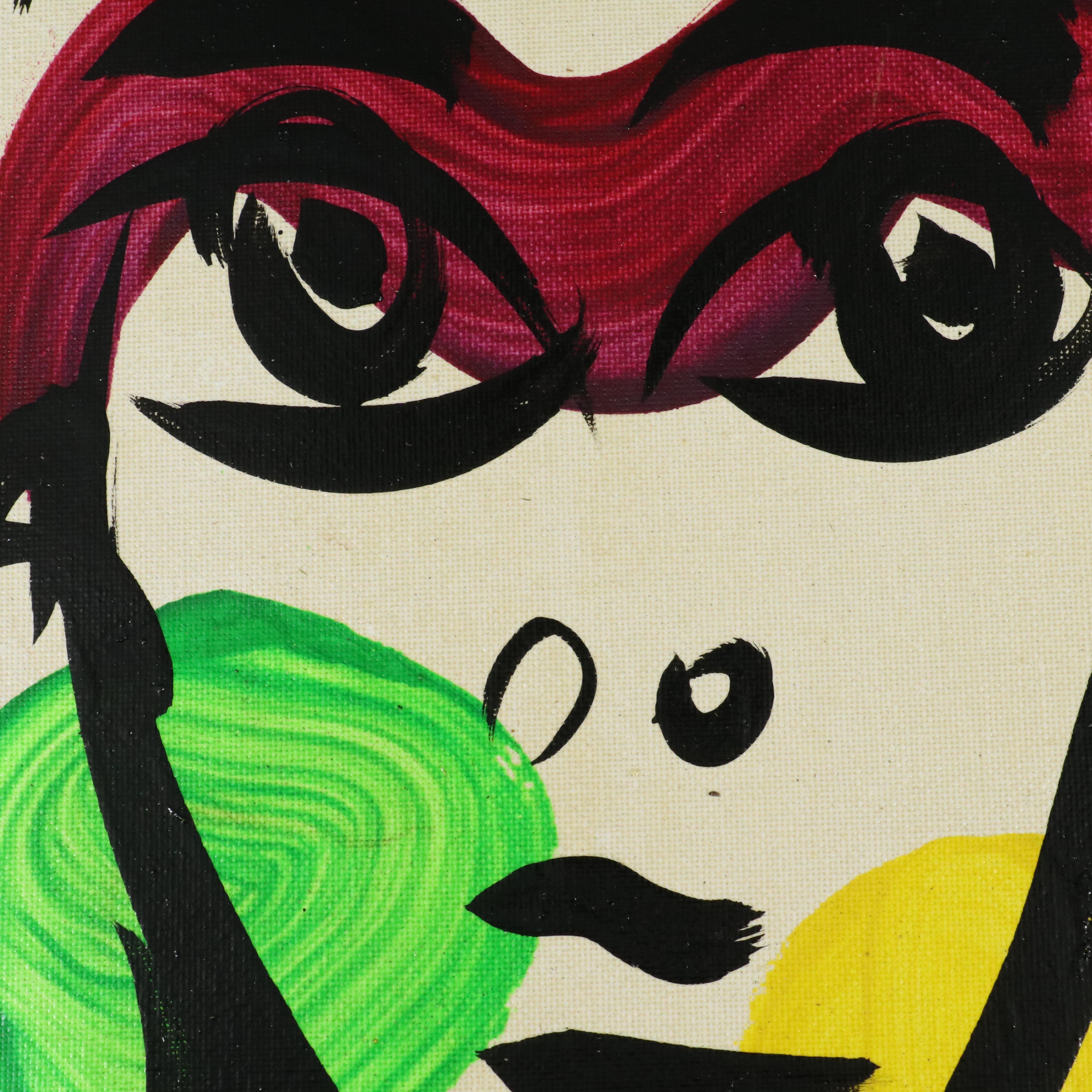 Peter Robert Keil Stylized Acrylic Portrait