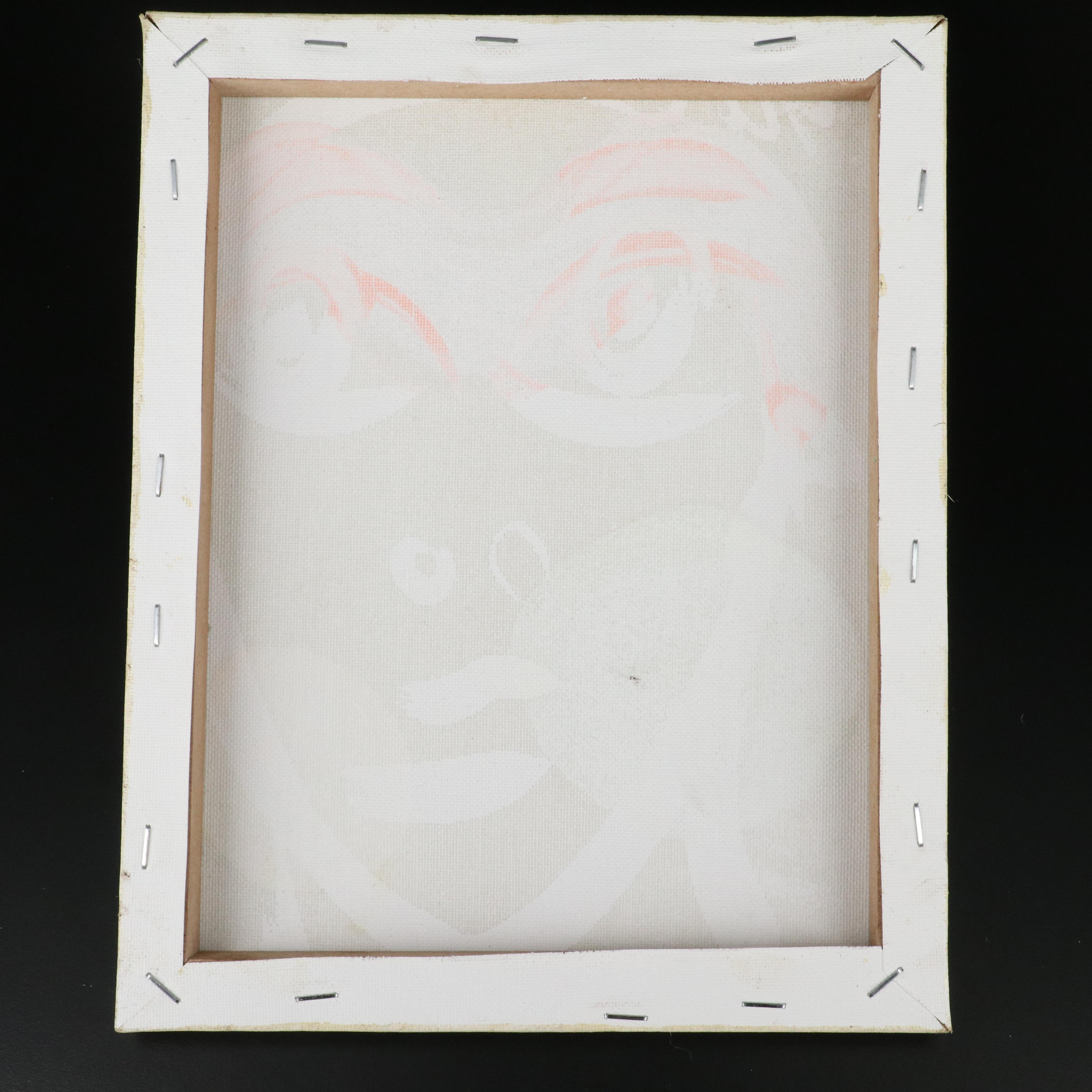 Peter Robert Keil Stylized Acrylic Portrait