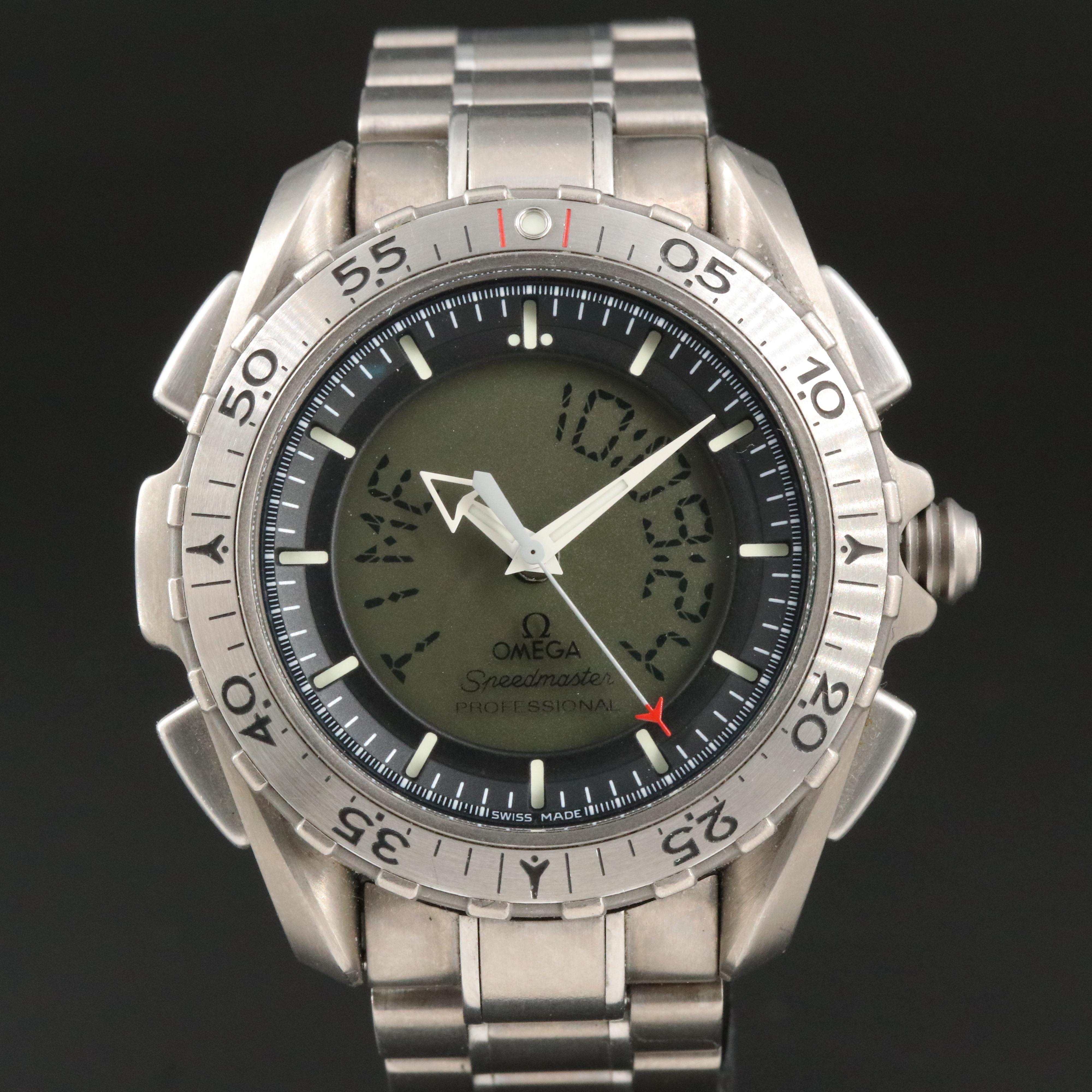 Omega Speedmaster X-33 "Mars Watch" 3291.50 Titanium Quartz Watch