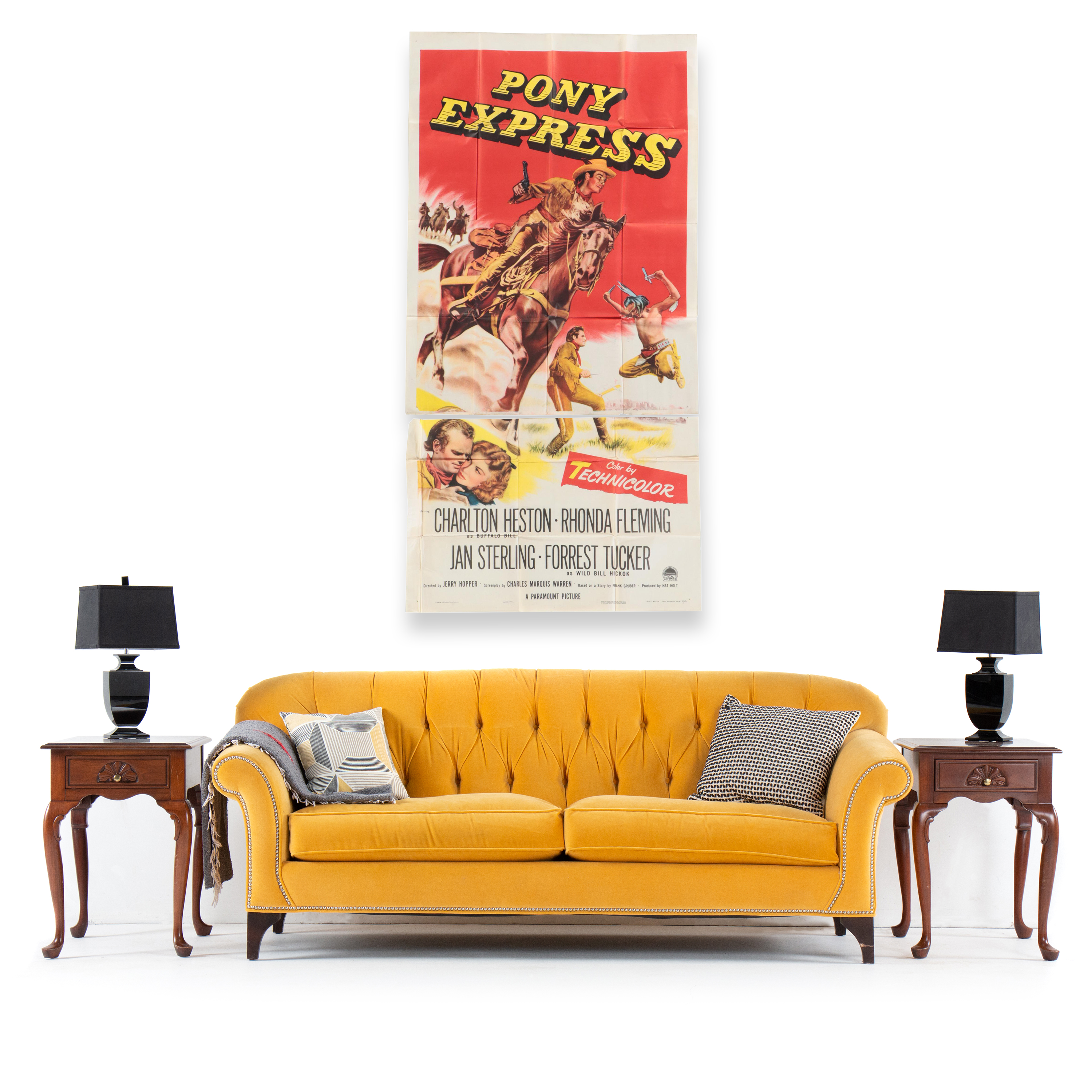 "Pony Express" Film Release Poster, 1953