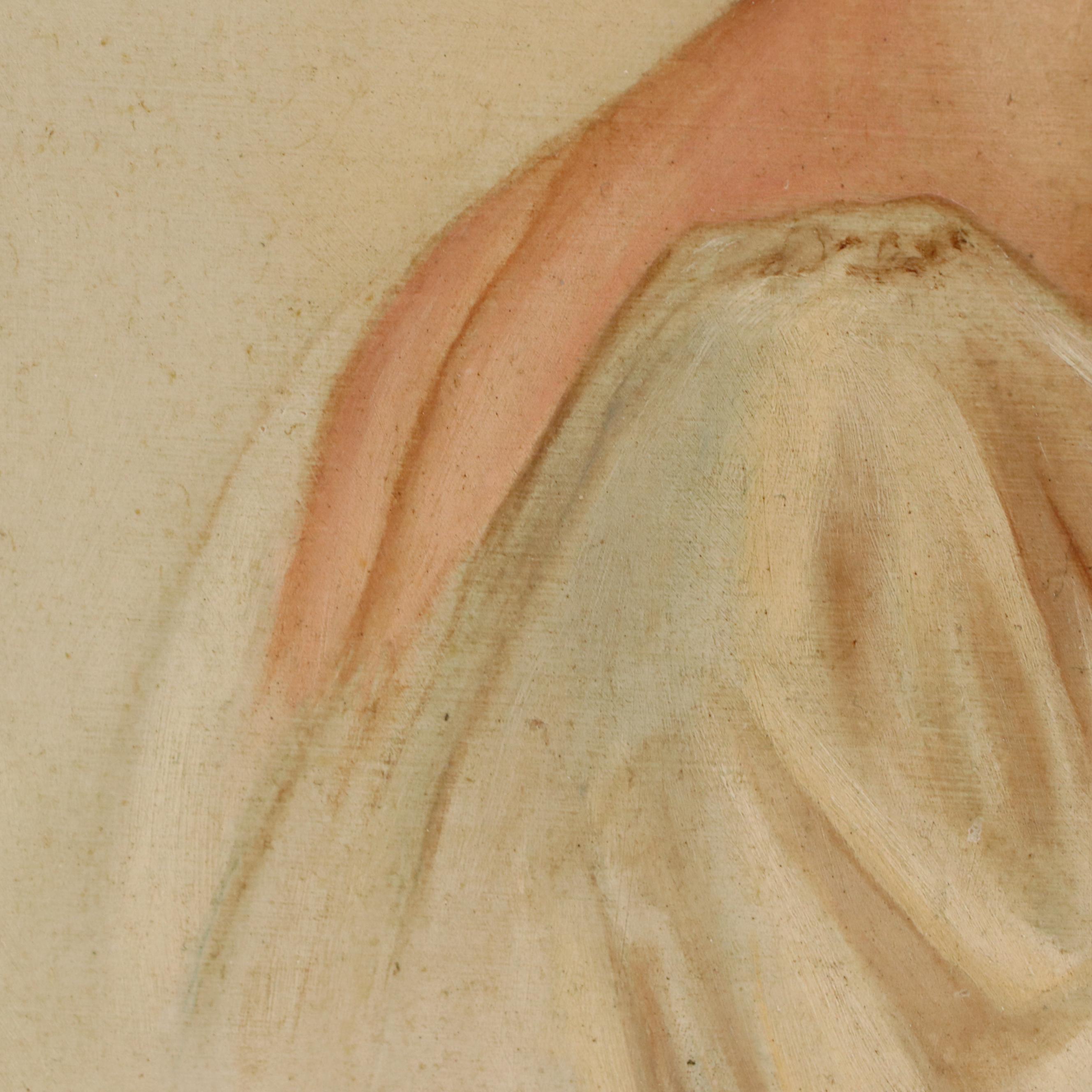 Portrait Oil Painting of Woman