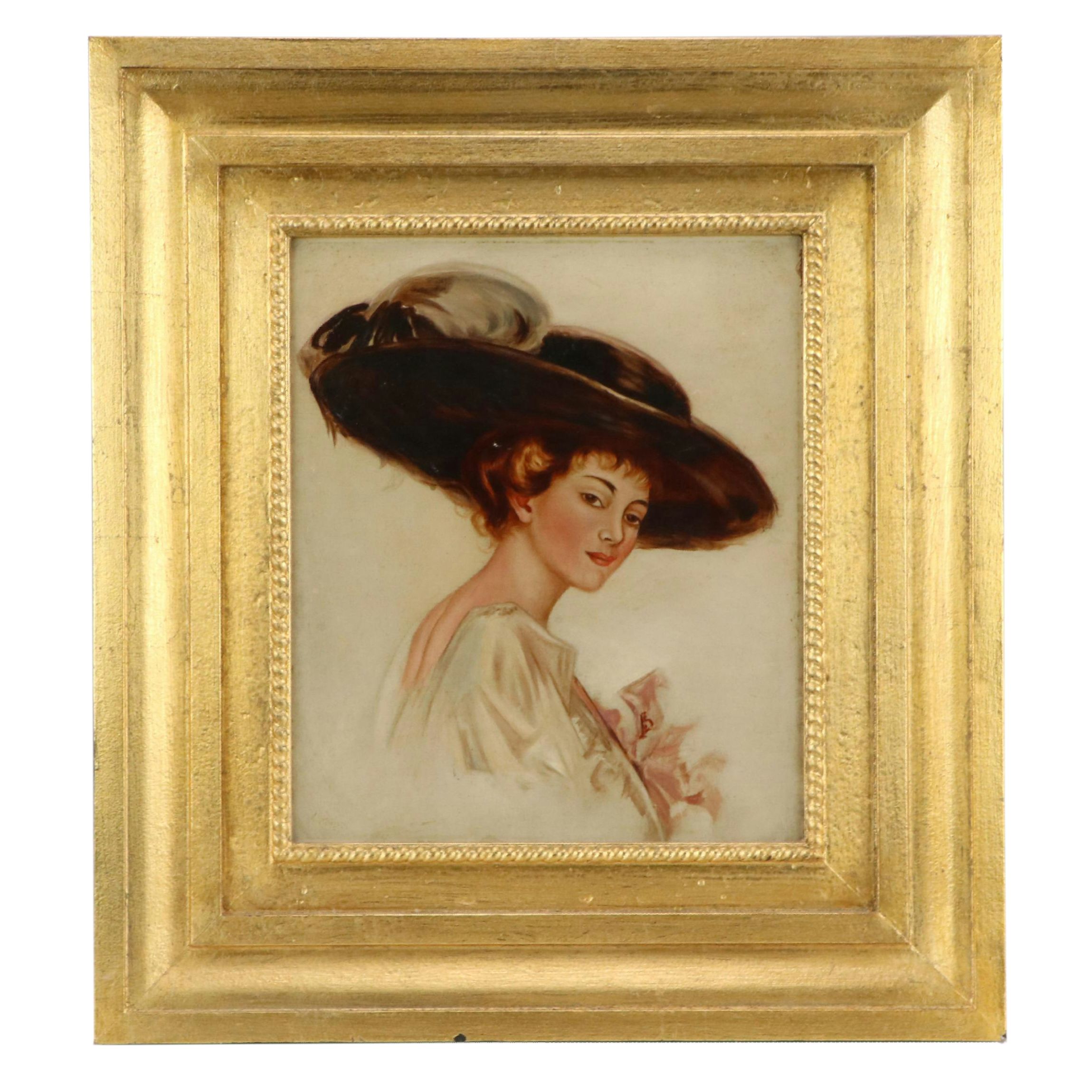 Portrait Oil Painting of Woman