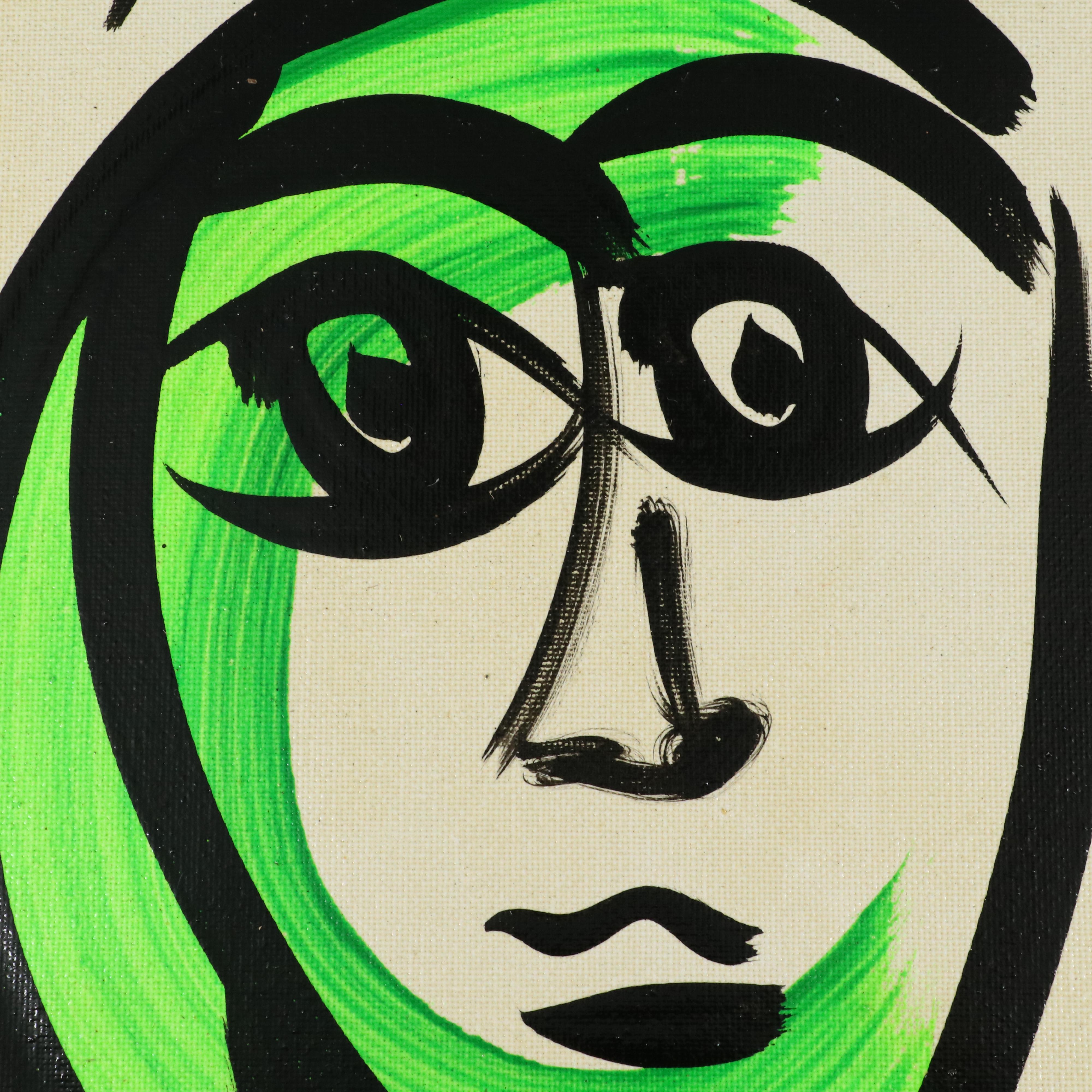 Peter Robert Keil Stylized Acrylic Portrait