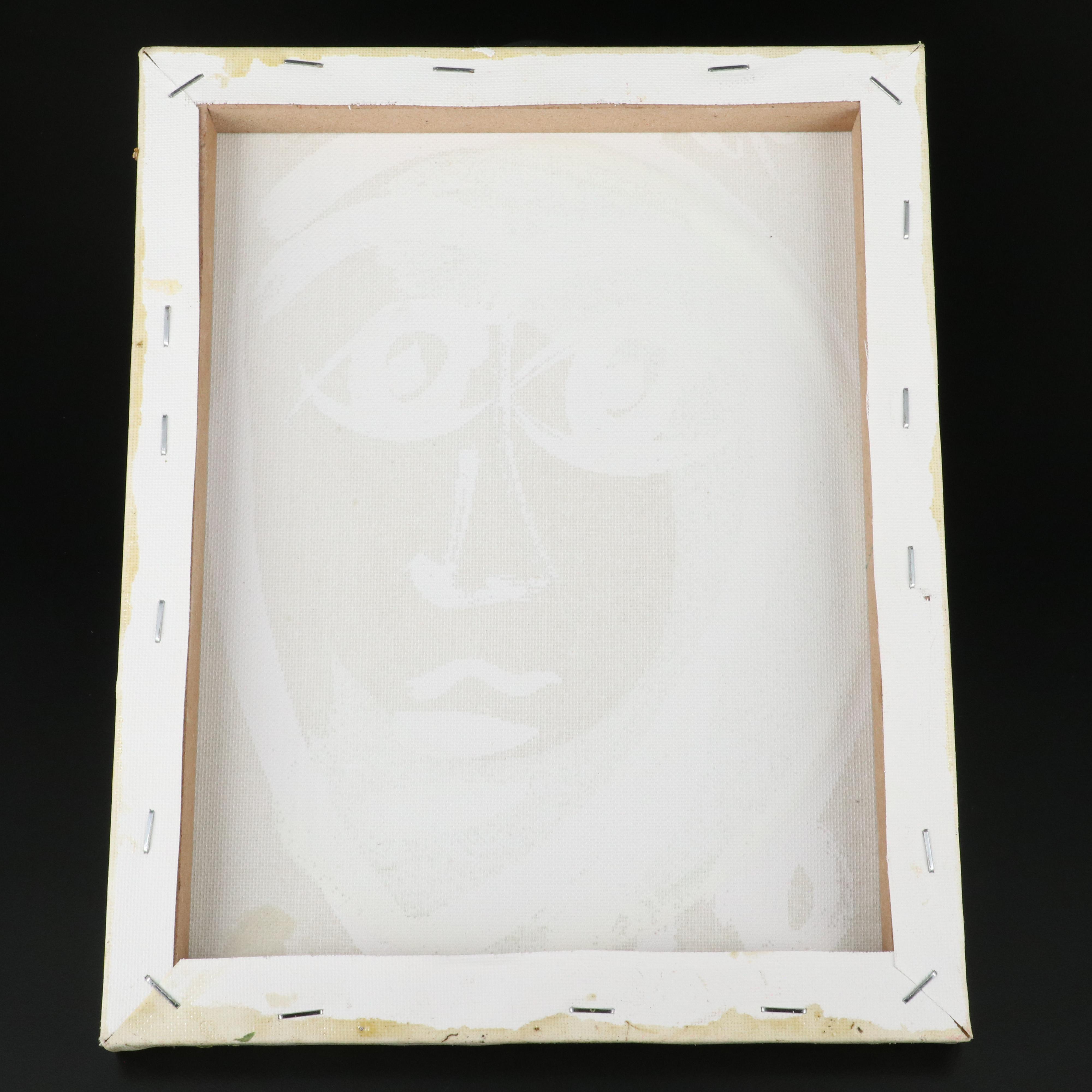 Peter Robert Keil Stylized Acrylic Portrait