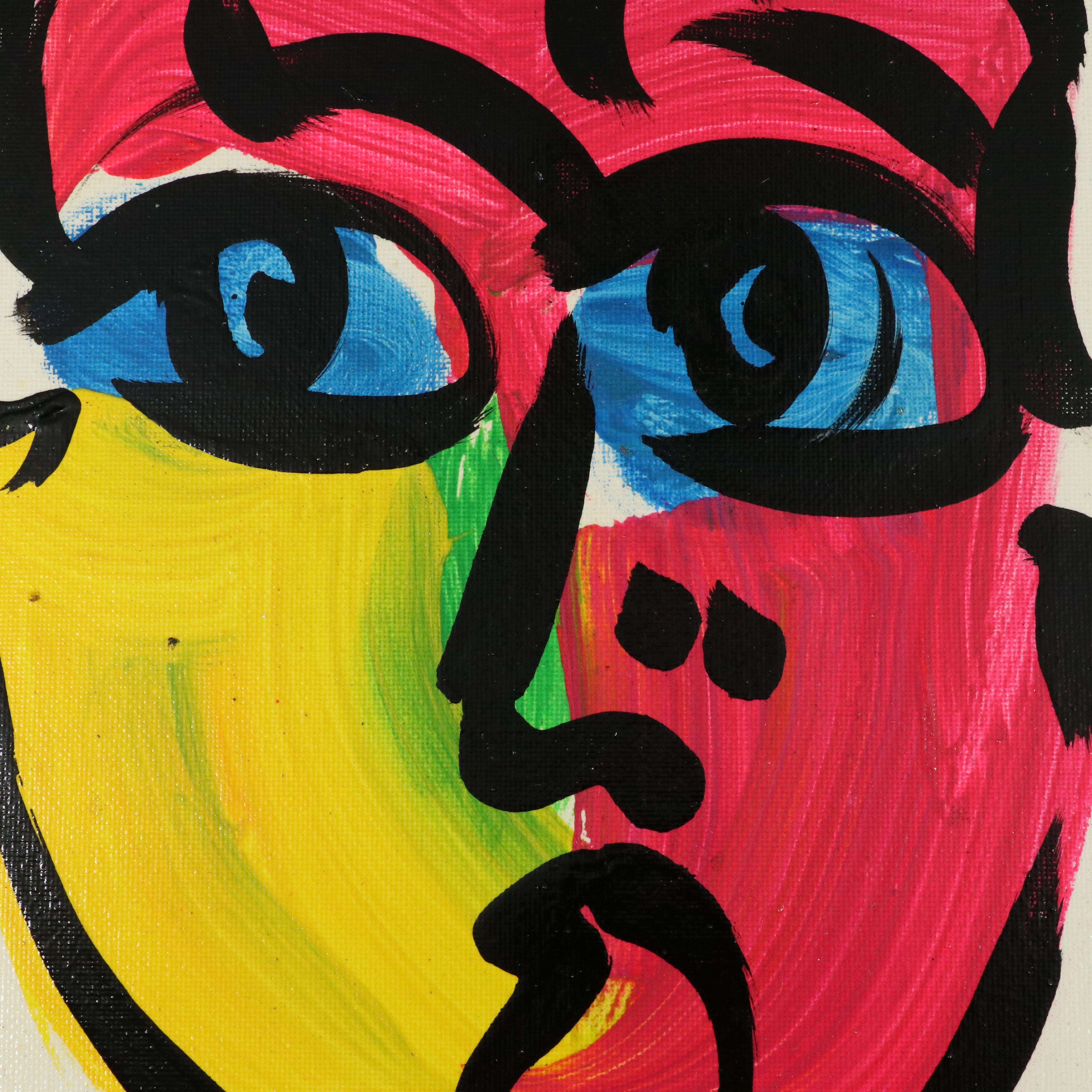 Peter Robert Keil Stylized Acrylic Portrait