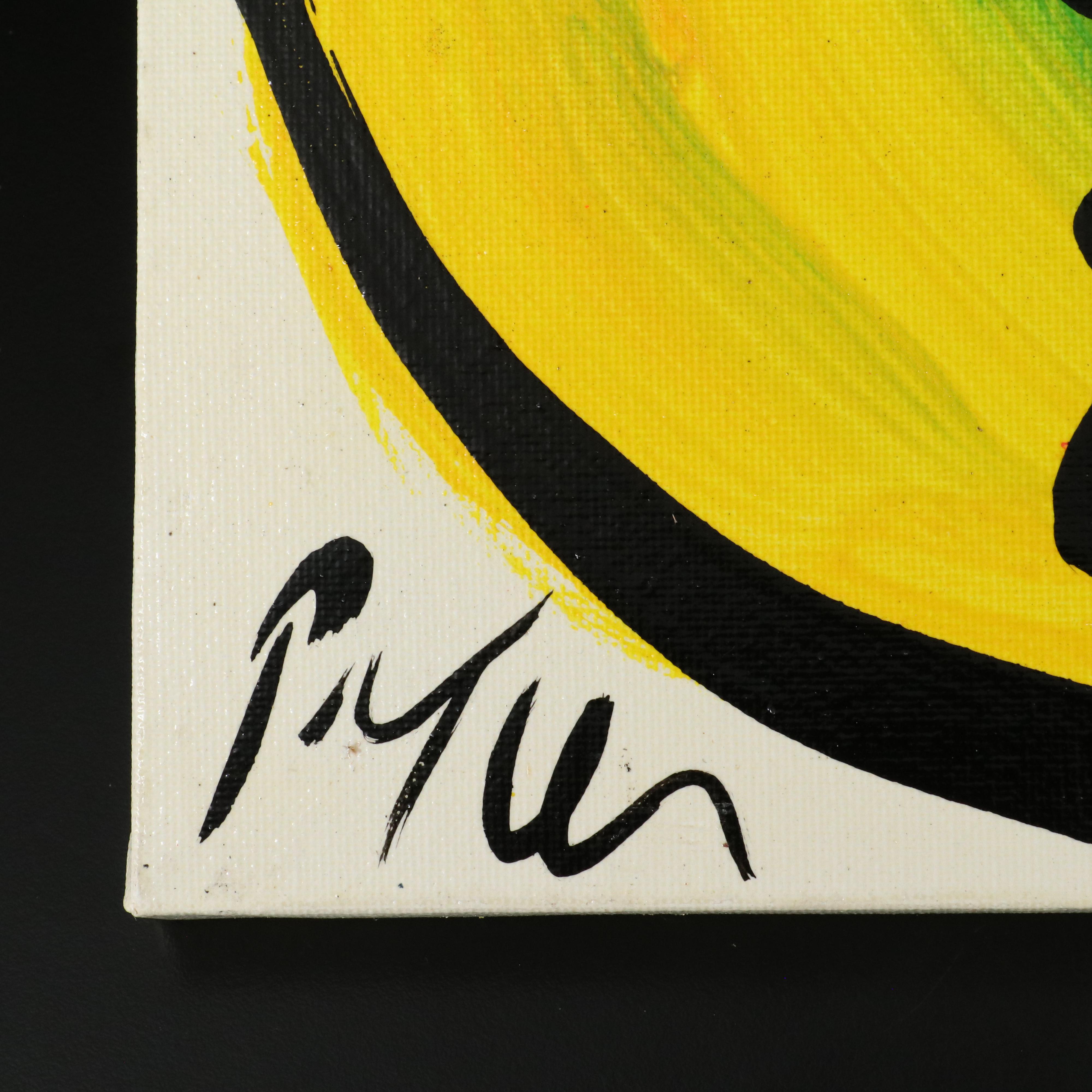 Peter Robert Keil Stylized Acrylic Portrait