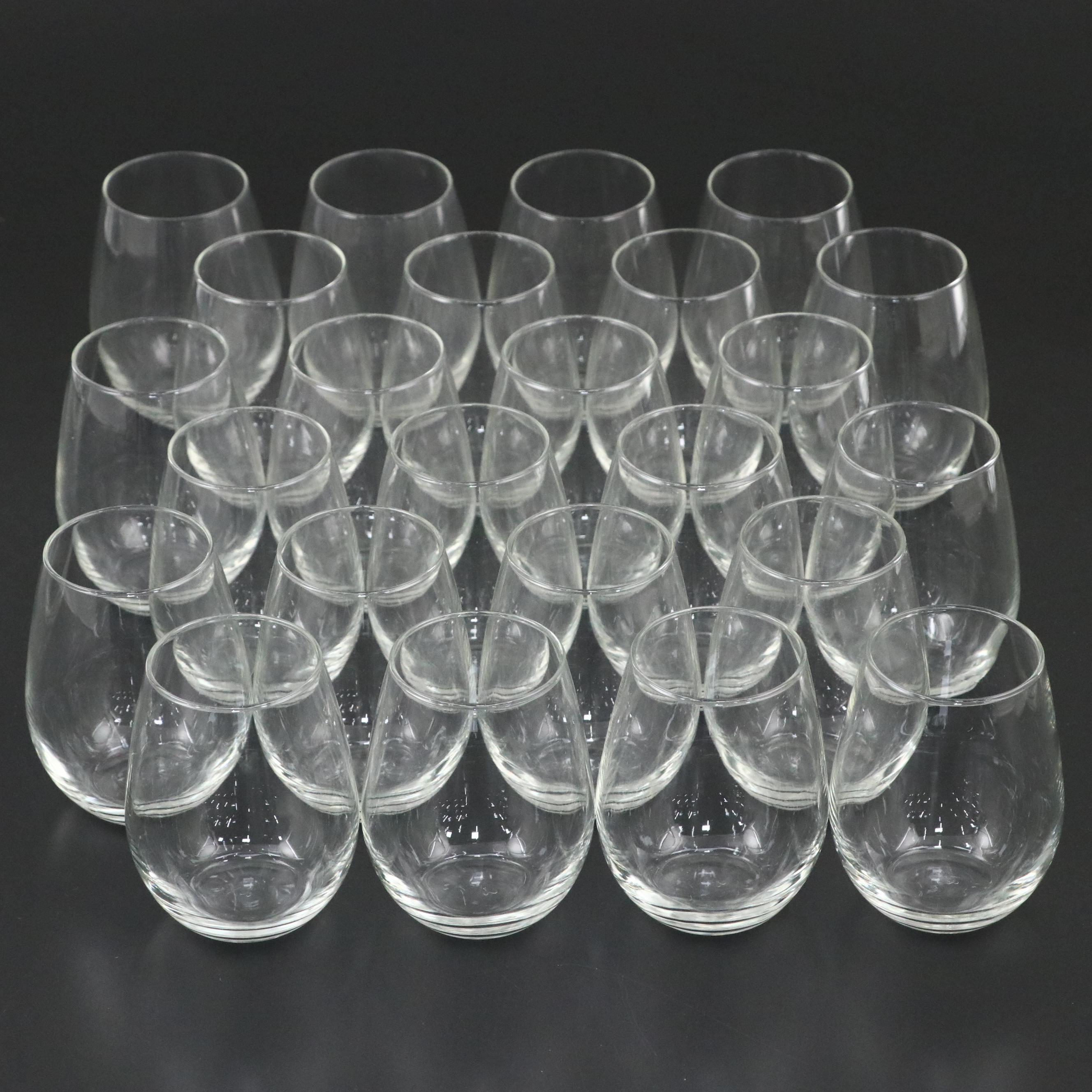Libbey Stemless Wine Glasses