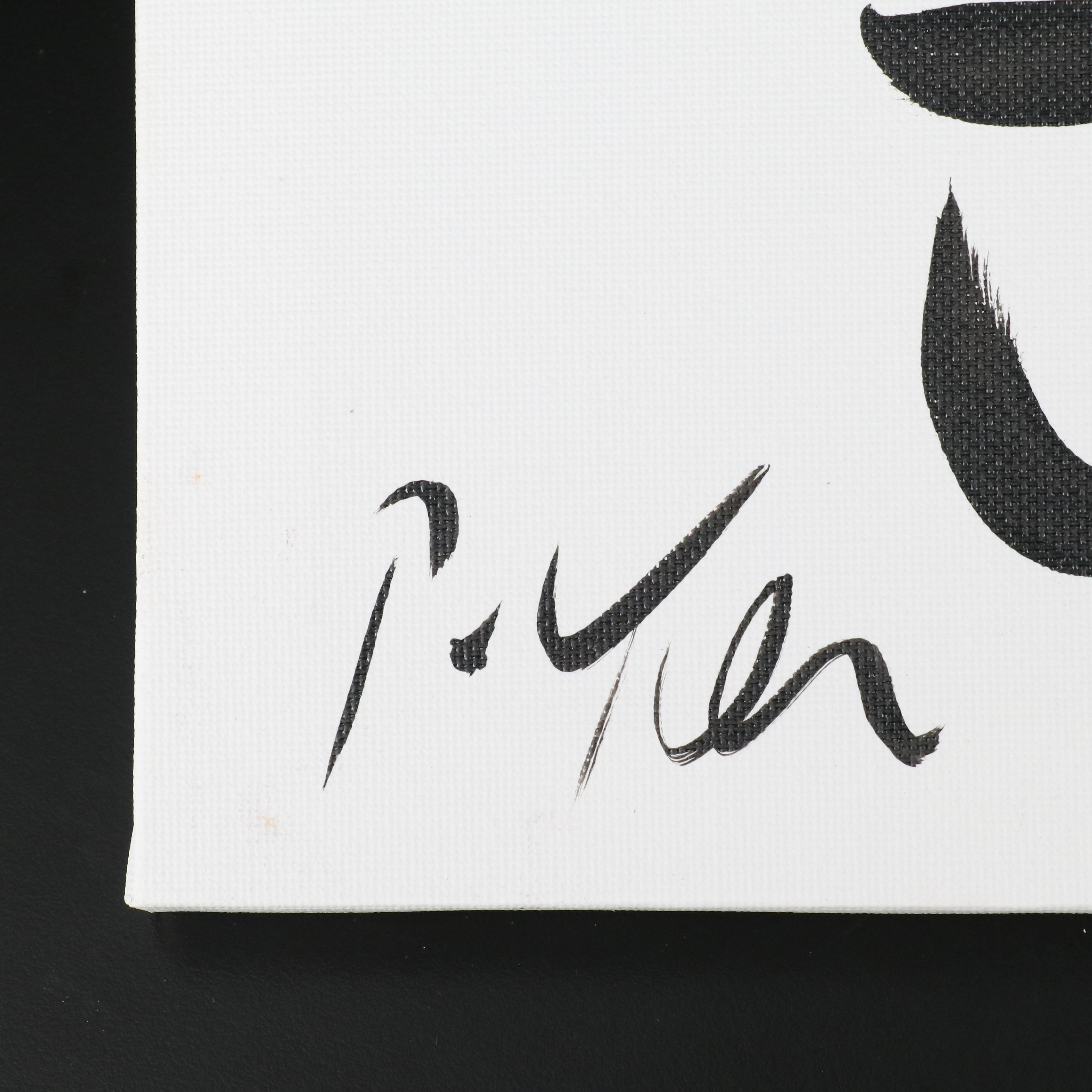 Peter Robert Keil Stylized Acrylic Portrait