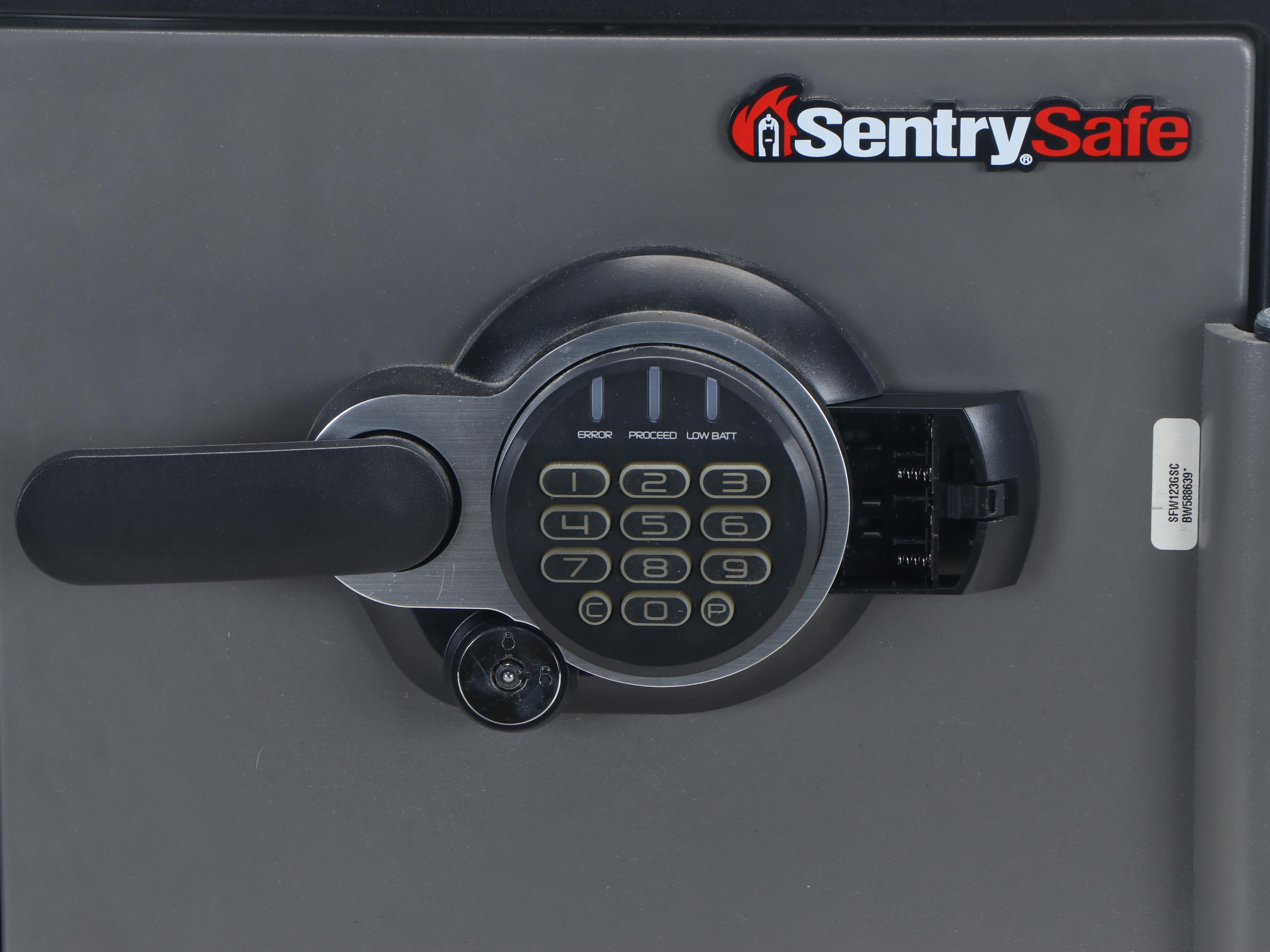 SentrySafe SFW123GSC 1.23 Cu. Ft. Digital Fire/Water Safe with Key