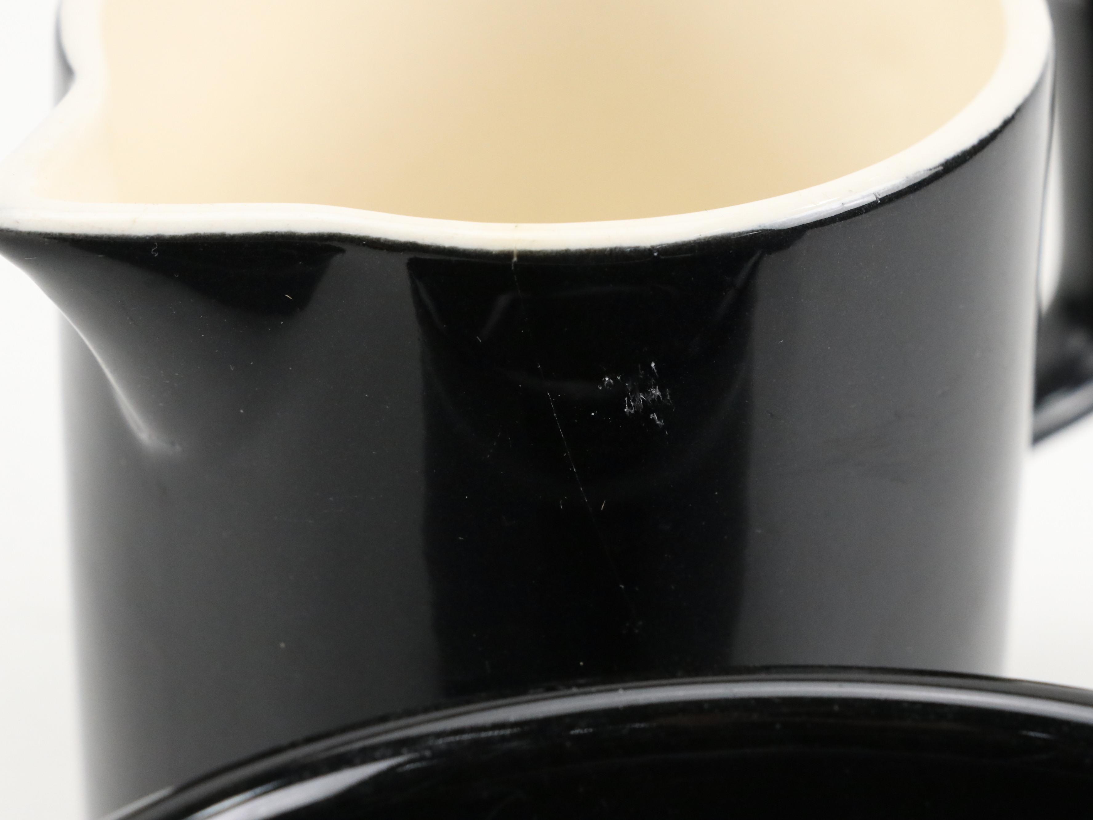 Waechtersbach and Mikasa "Black" Ceramic Dinnerware