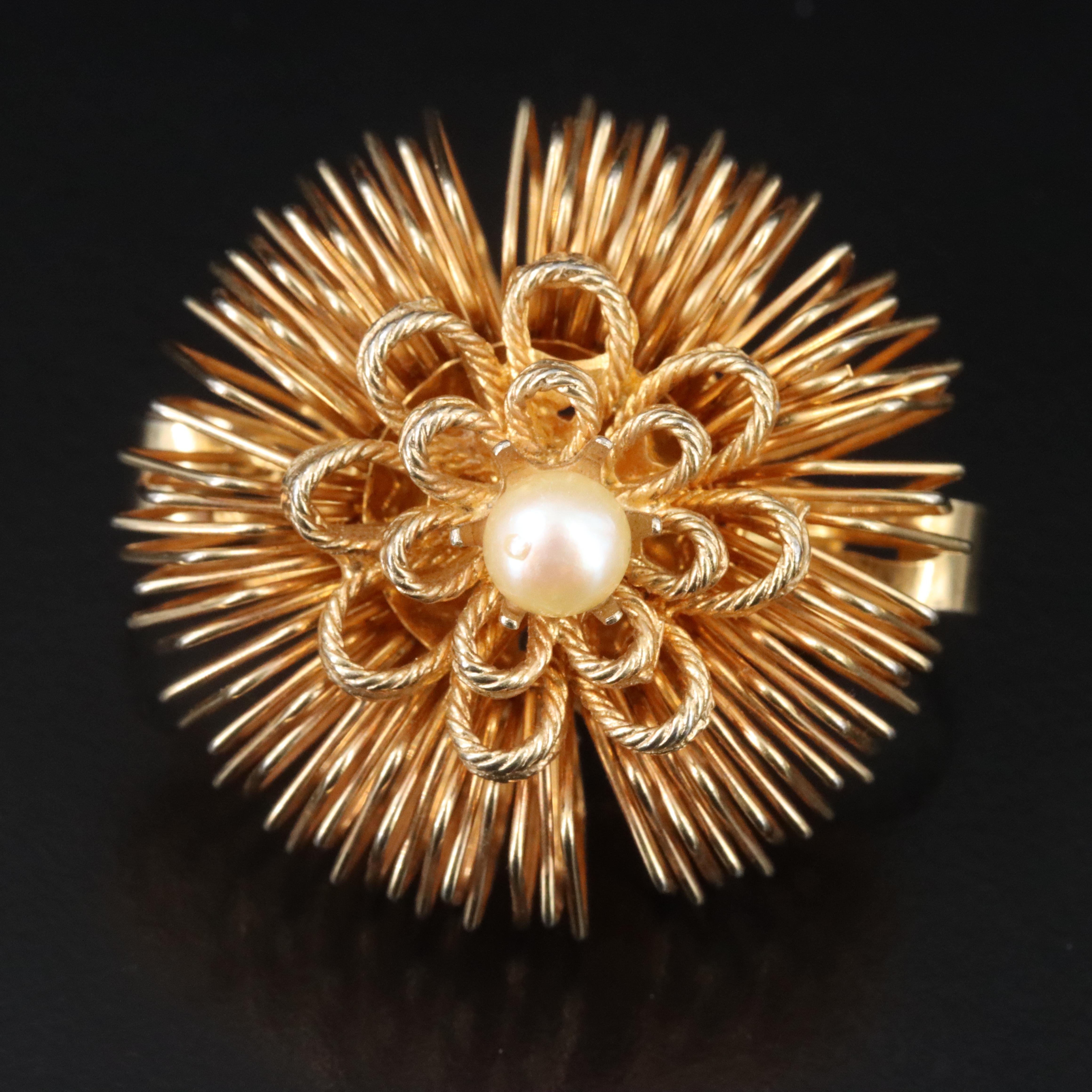 Vintage Pearl Scarf Enhancer