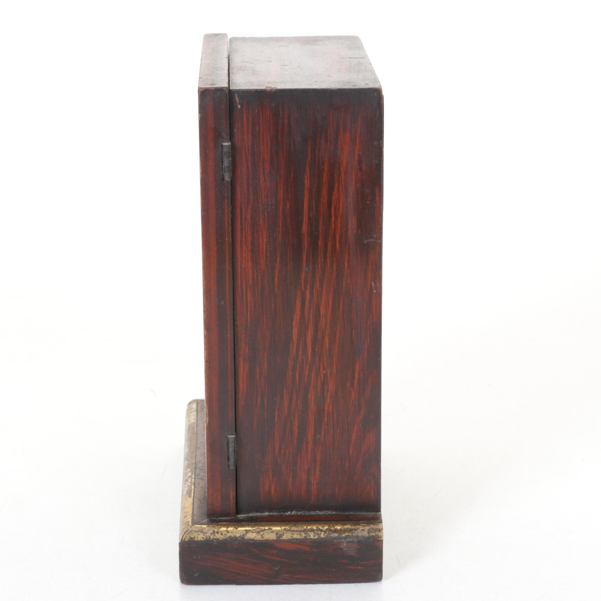 Wooden & Cast Iron Clocks Featuring "Ironclad" by Western Clock Co.