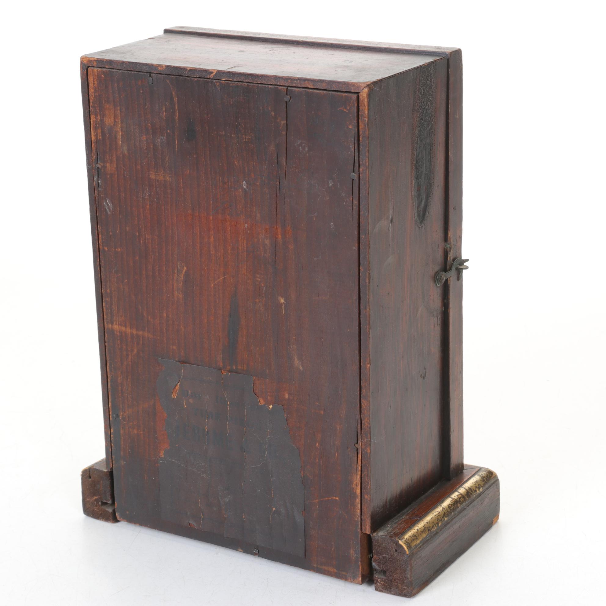 Wooden & Cast Iron Clocks Featuring "Ironclad" by Western Clock Co.