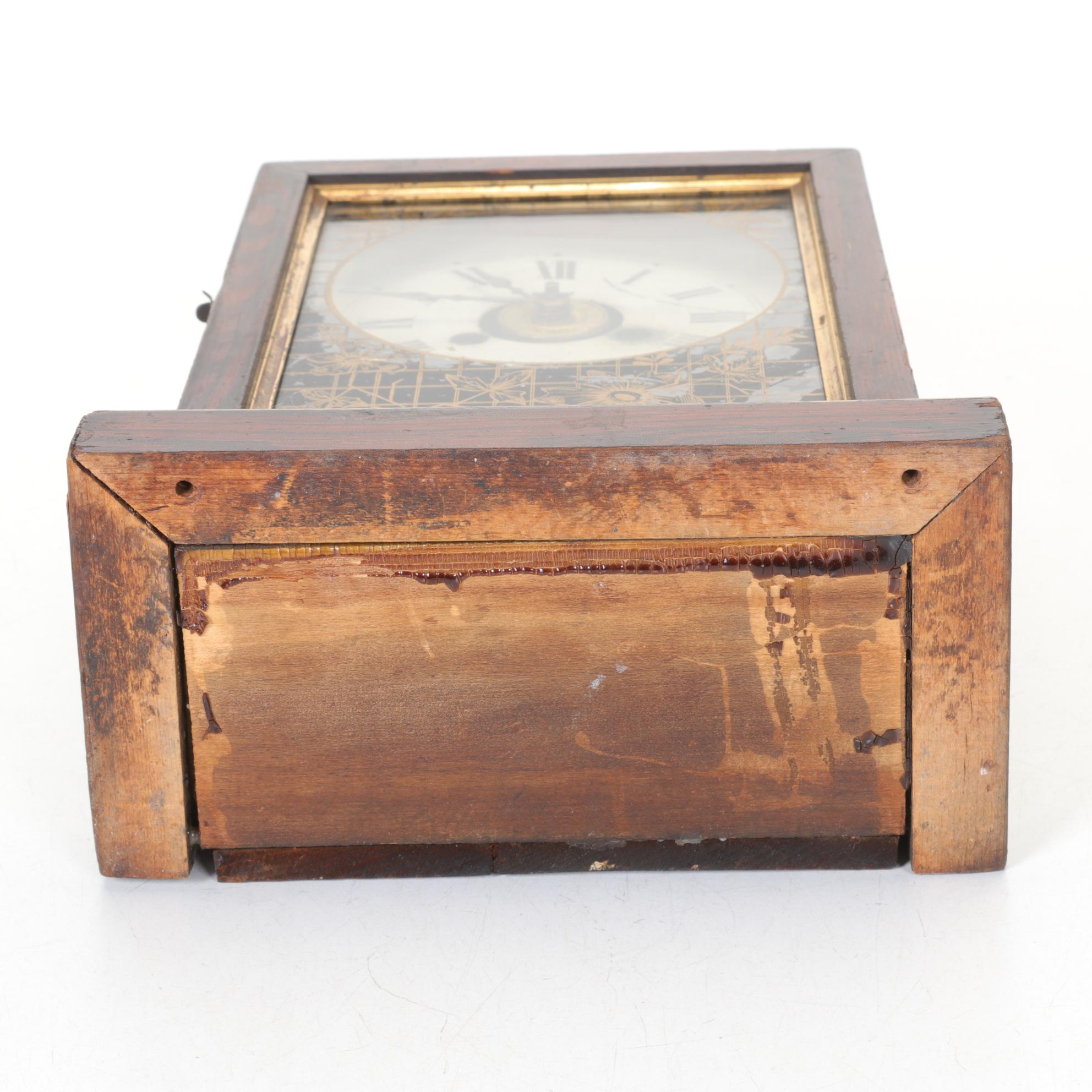 Wooden & Cast Iron Clocks Featuring "Ironclad" by Western Clock Co.