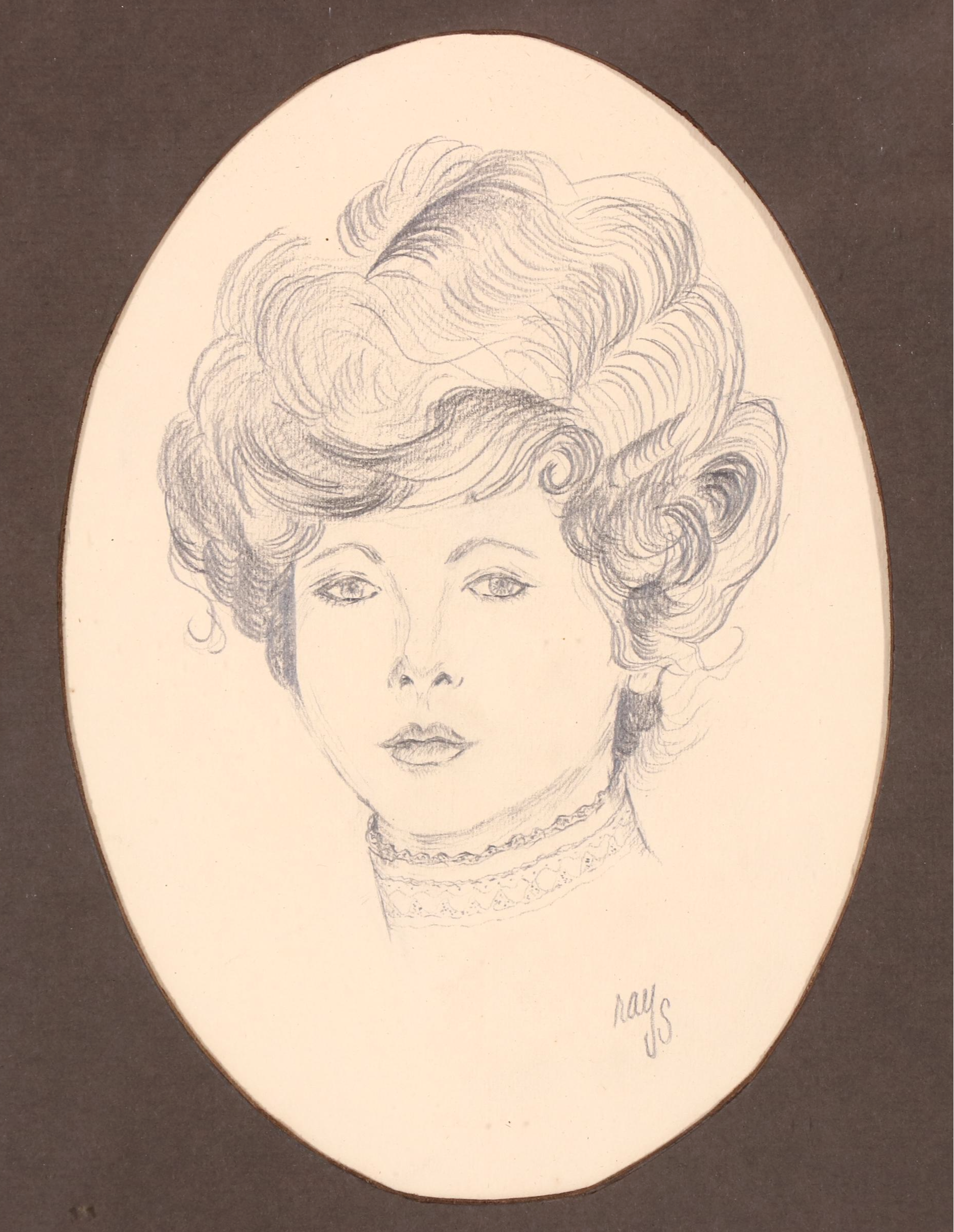 Ray S. Portrait Graphite Drawing