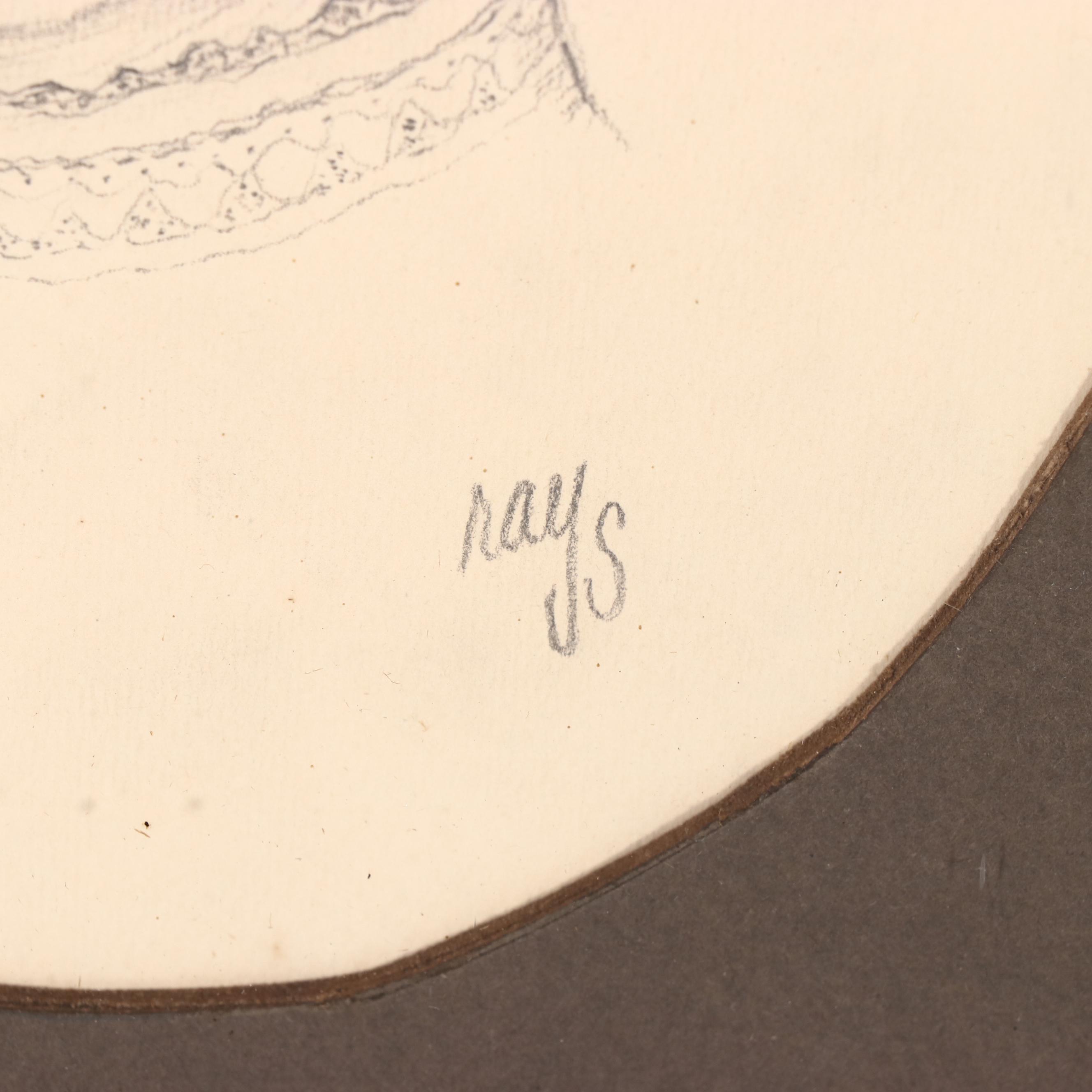 Ray S. Portrait Graphite Drawing