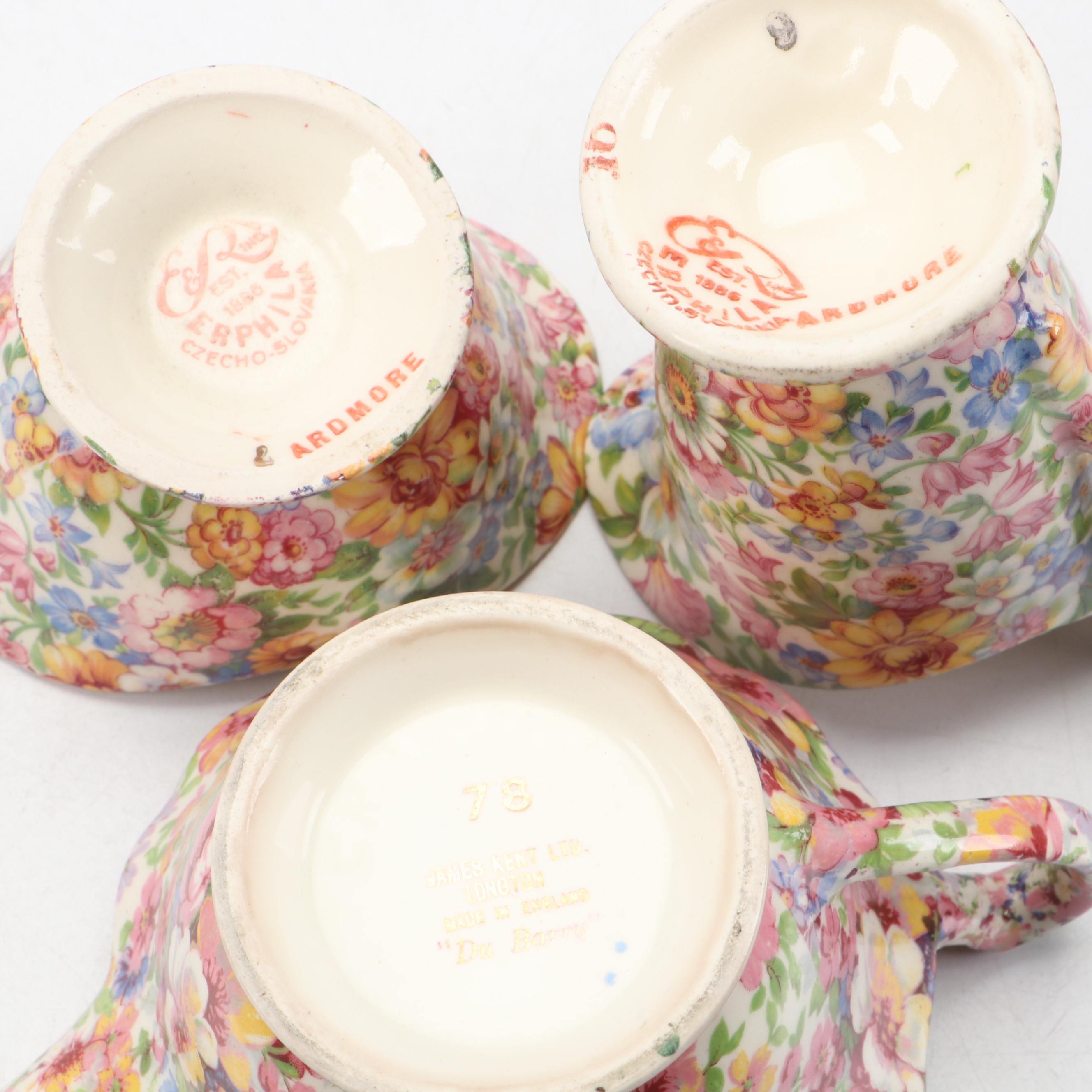 Royal Winton "Summertime" and More Ceramic Dinnerware, Tea and Coffee Service