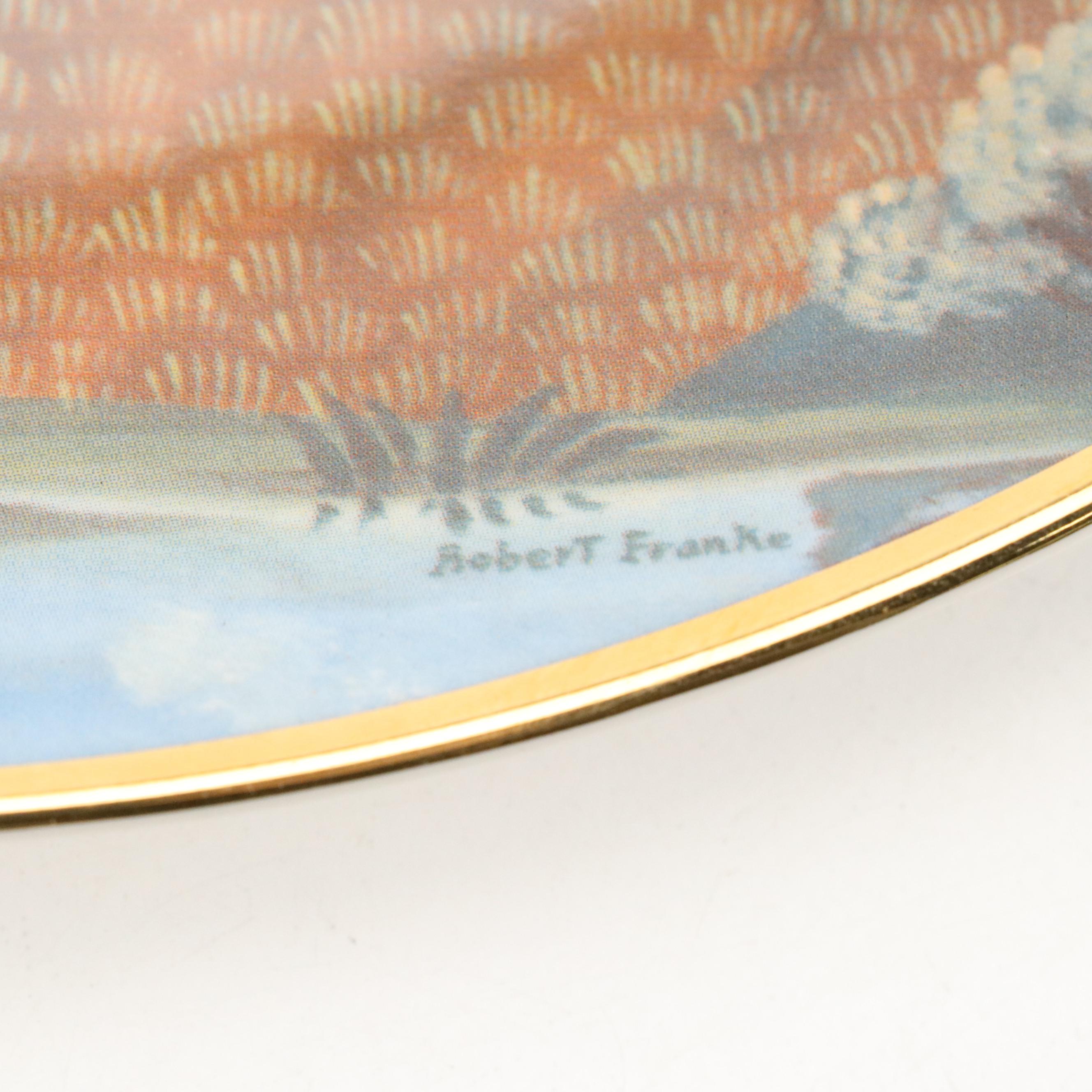 Ridgewood Limited Edition "The Colonial Heritage Series" Porcelain Plates