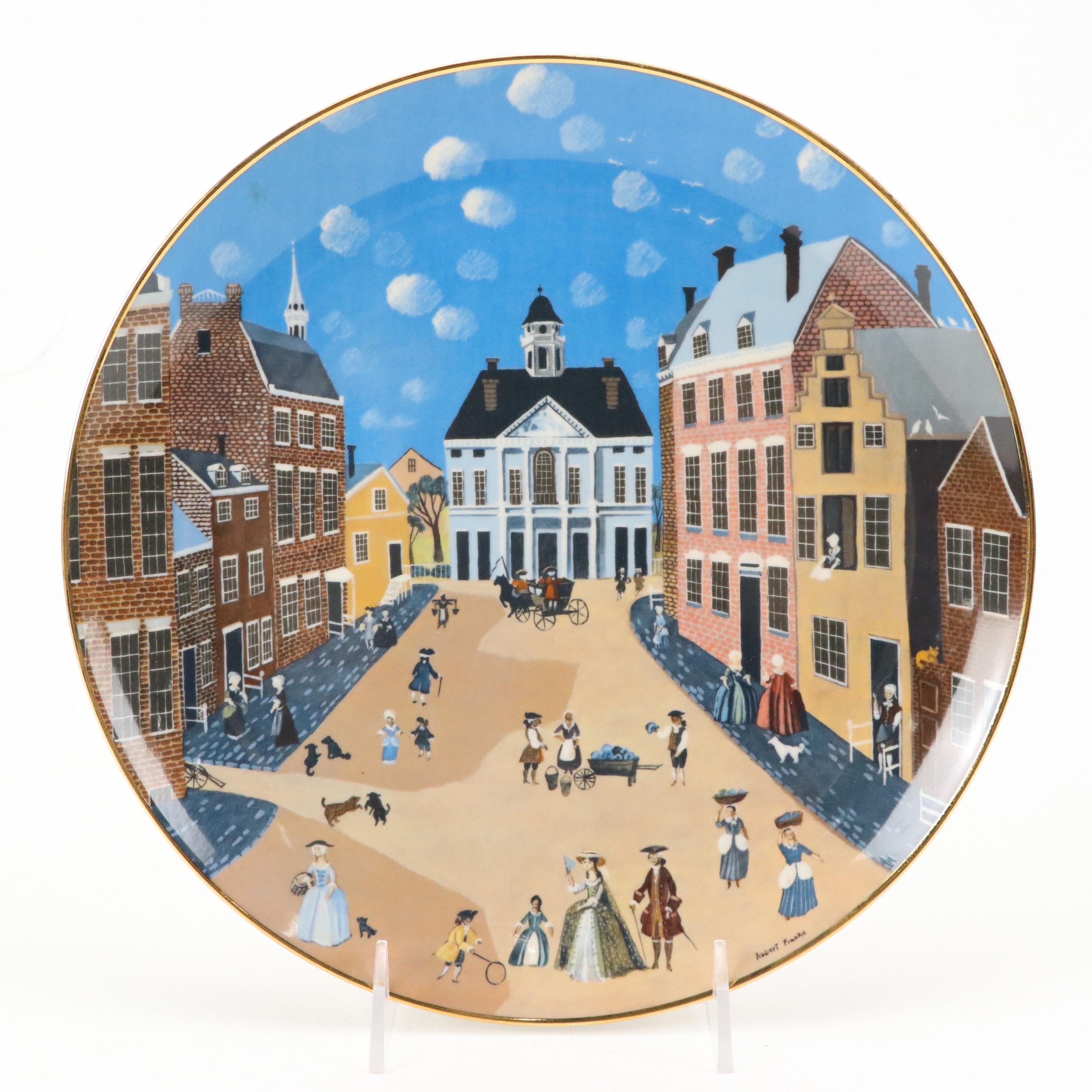 Ridgewood Limited Edition "The Colonial Heritage Series" Porcelain Plates