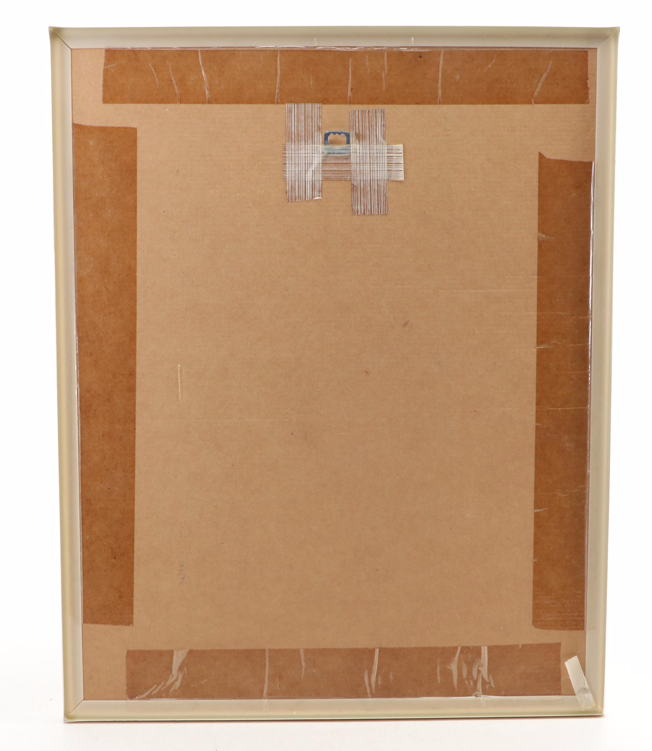 Walt Disney "Aladdin" Framed Movie Poster