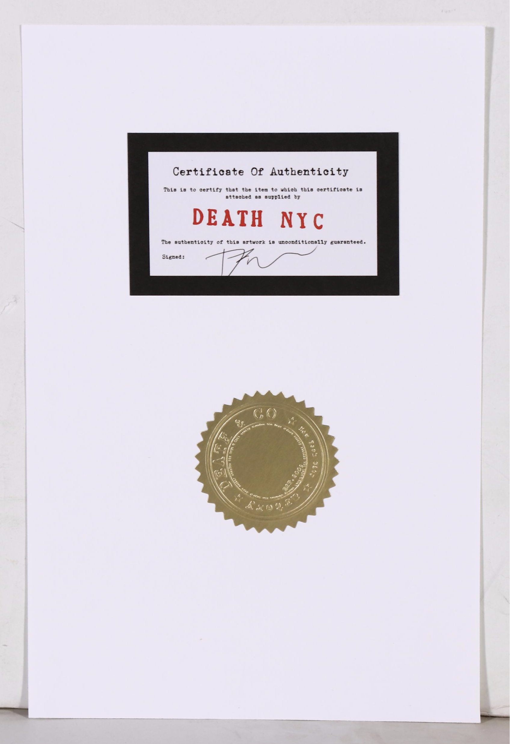 Death NYC Graphic Digital Print Featuring Chanel, 21st Century