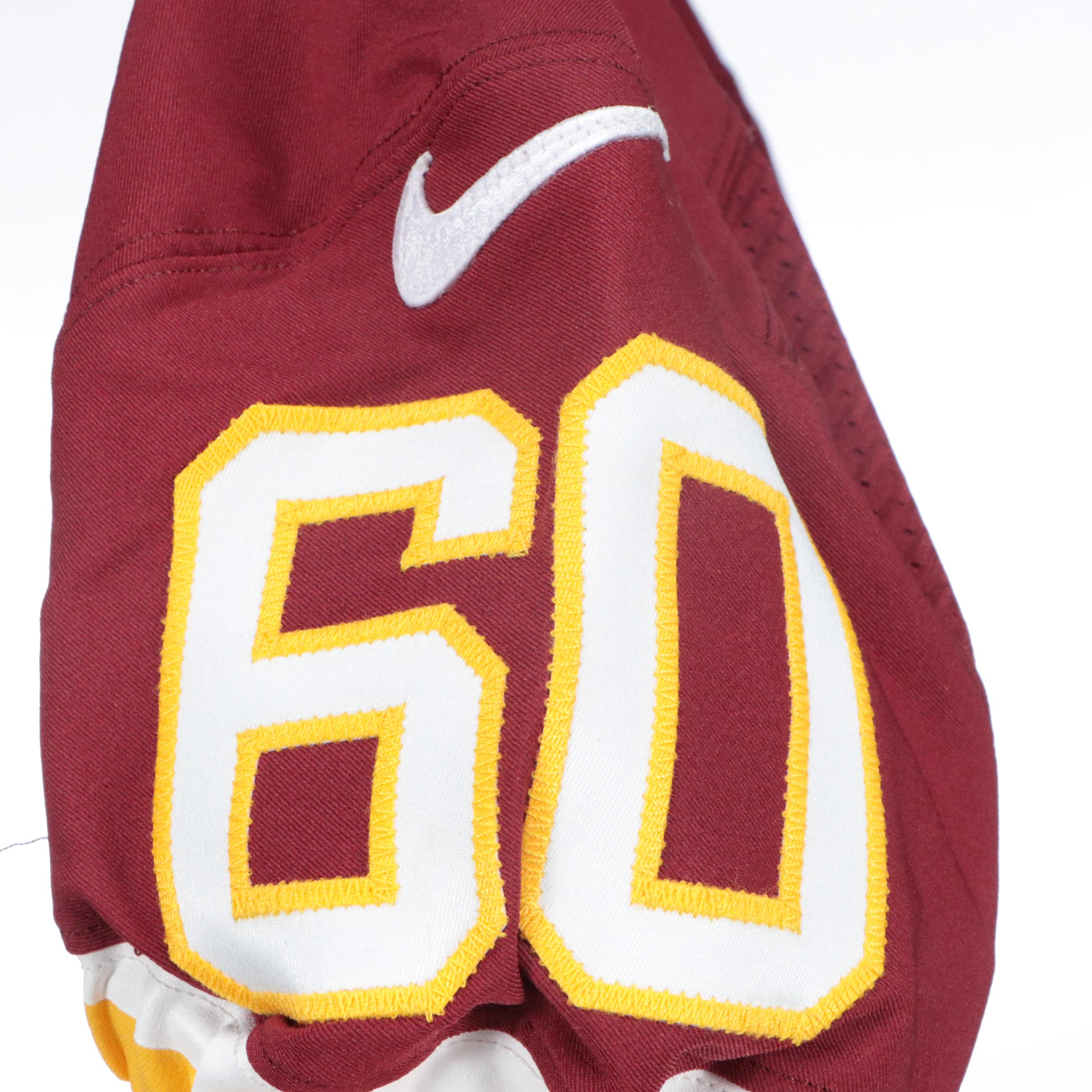 Arie Kouandjio Signed and Player Issued Washington Redskins Nike Football Jersey