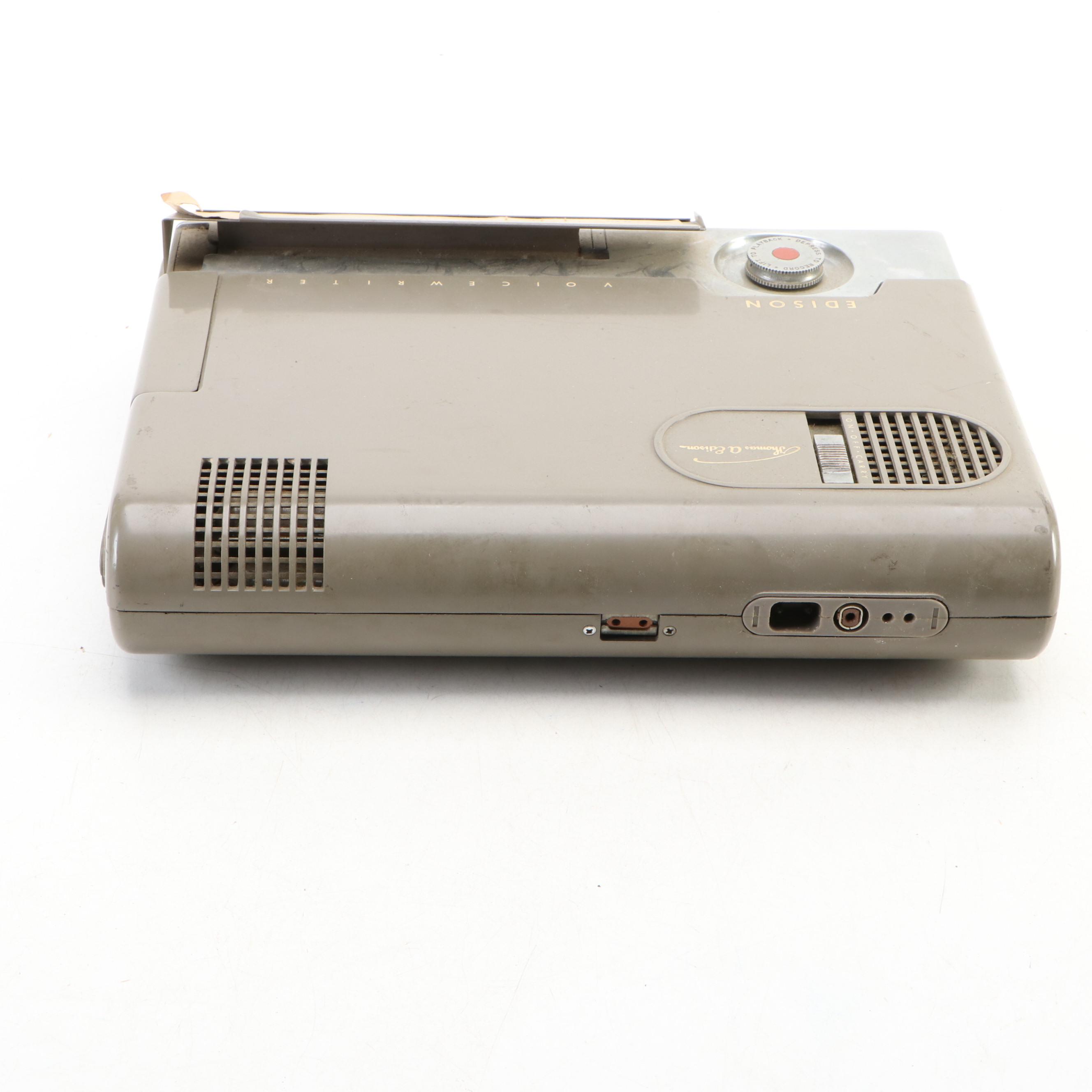 Edison Voicewriter Dictaphone, Mid-20th Century