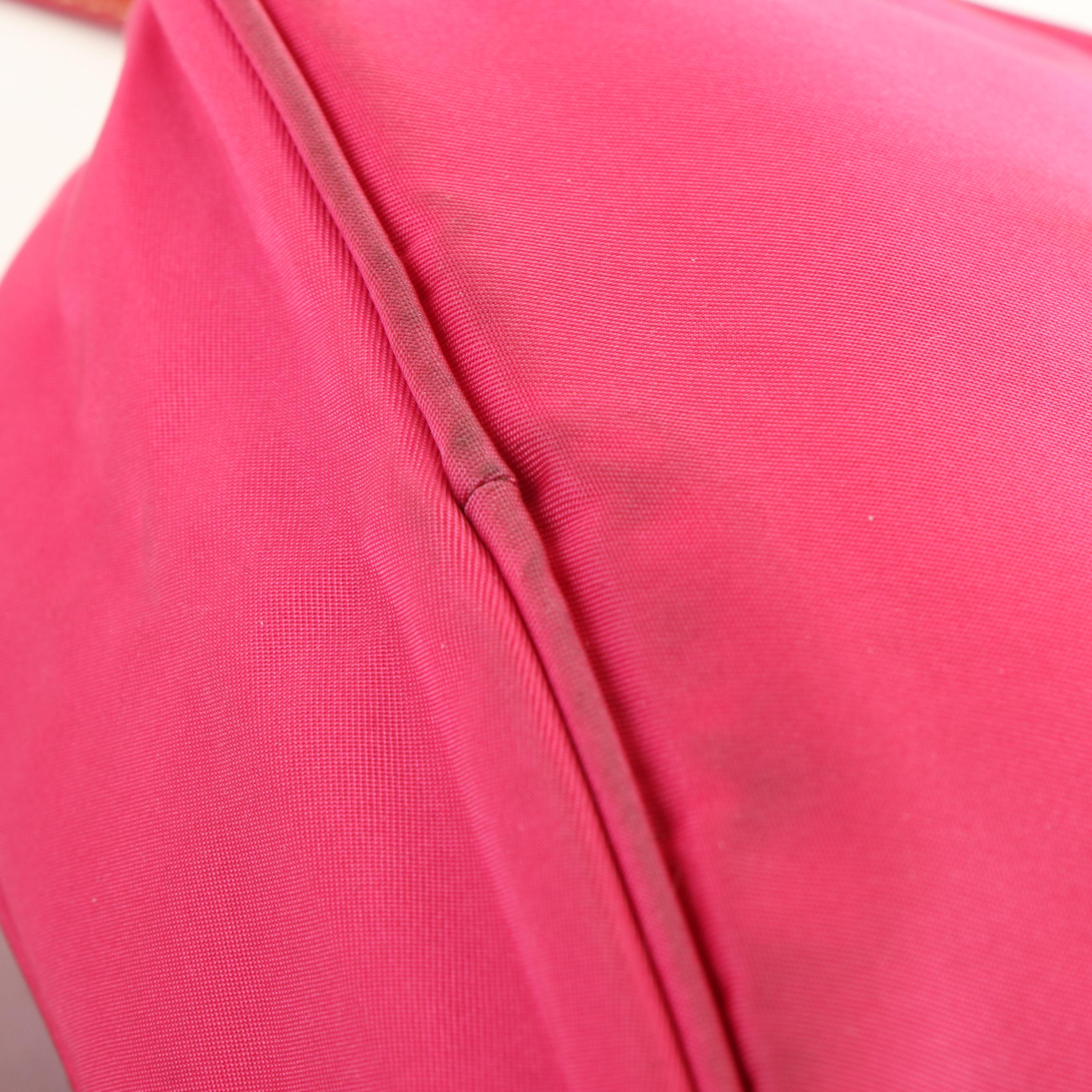 Prada Crossbody Camera Bag in Bejeweled Fuxia Tessuto Nylon