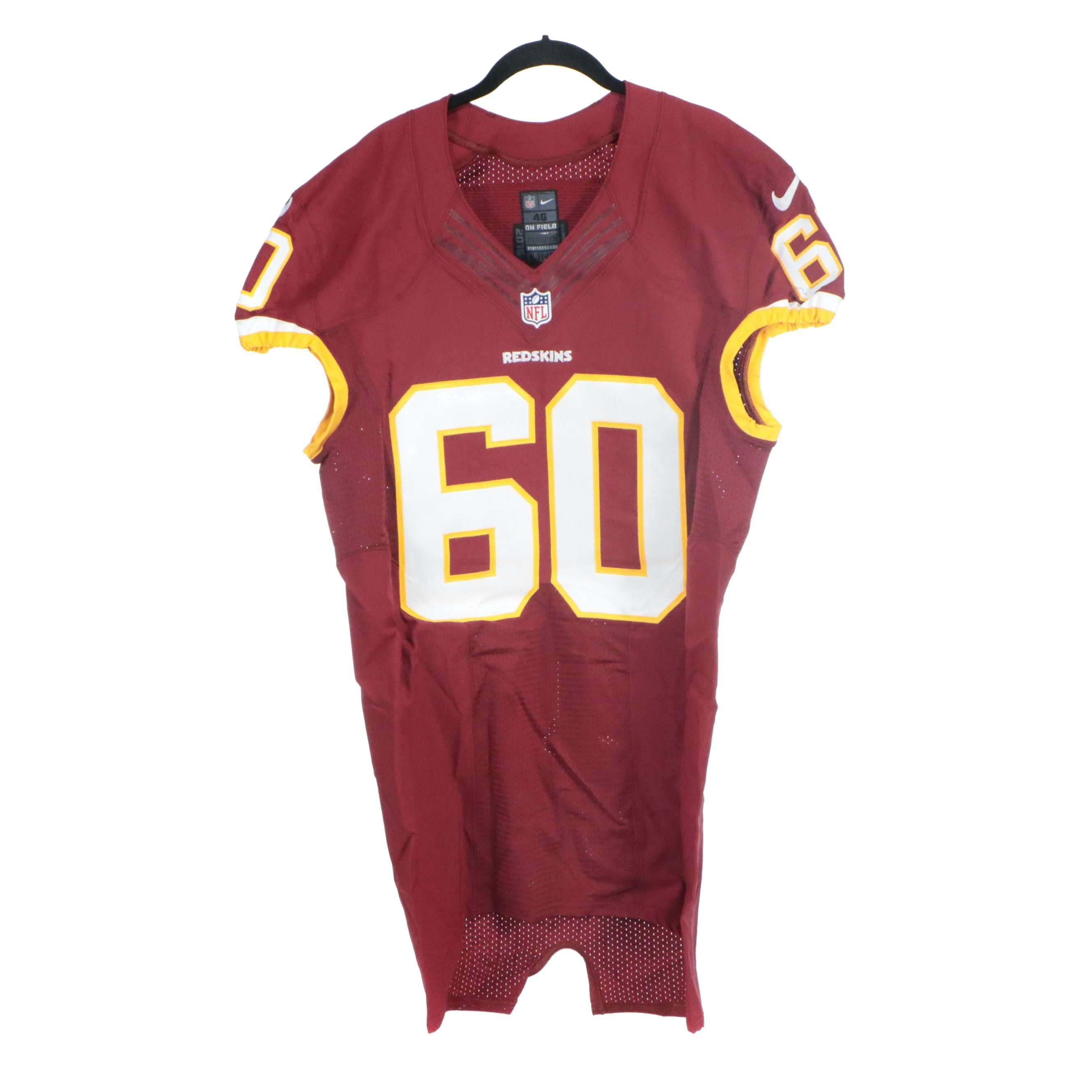 Arie Kouandjio Signed and Player Issued Washington Redskins Nike Football Jersey