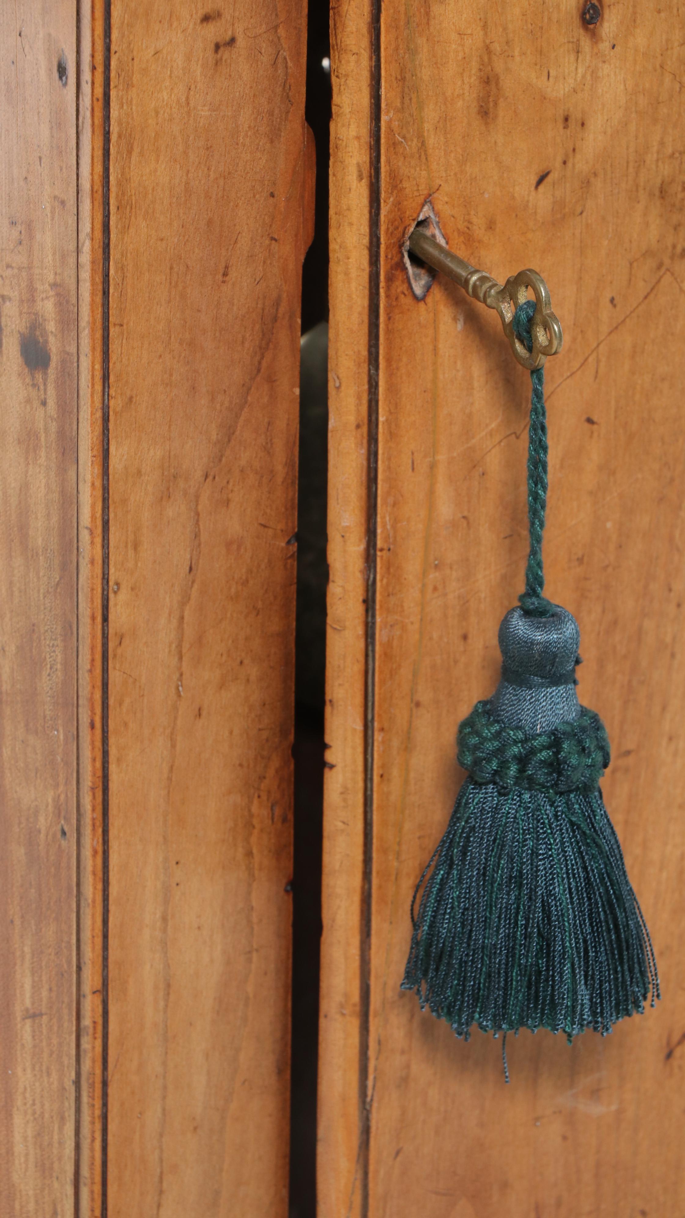 Dawson Thorpe Maple Grandfather Clock with Restored Face, 18th Century