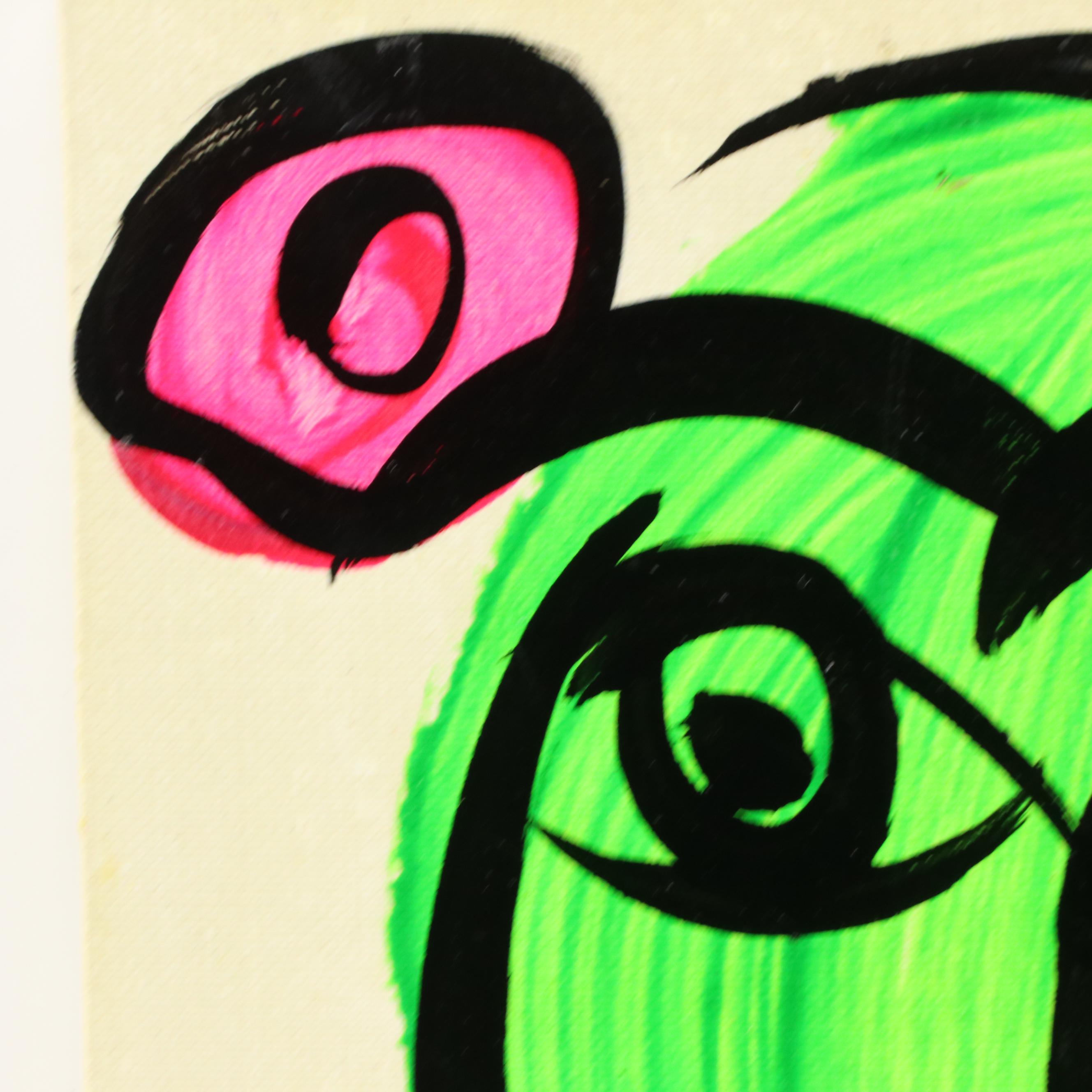 Peter Robert Keil Stylized Acrylic Portrait