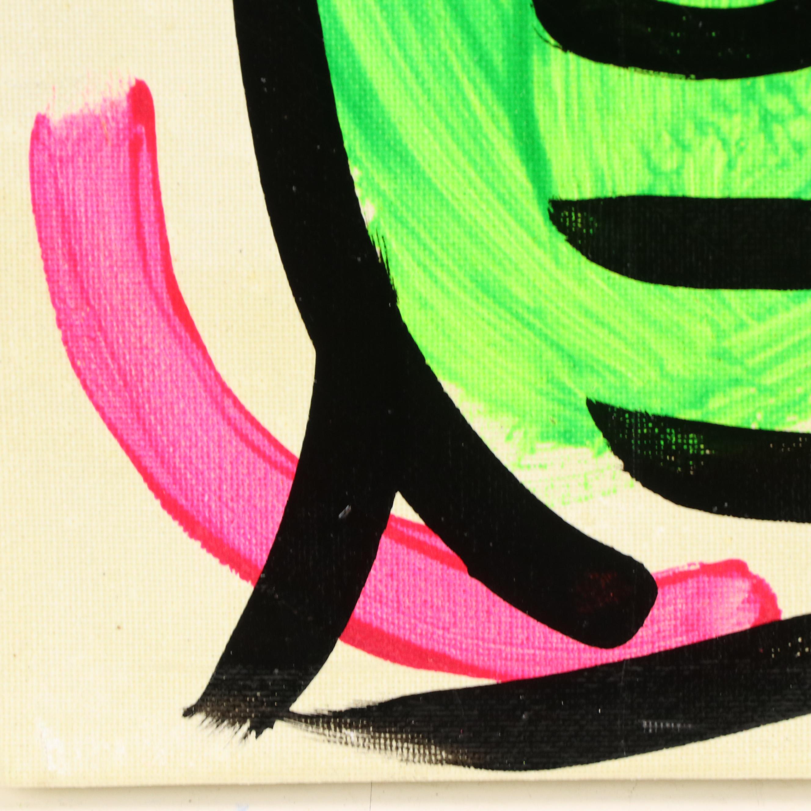 Peter Robert Keil Stylized Acrylic Portrait