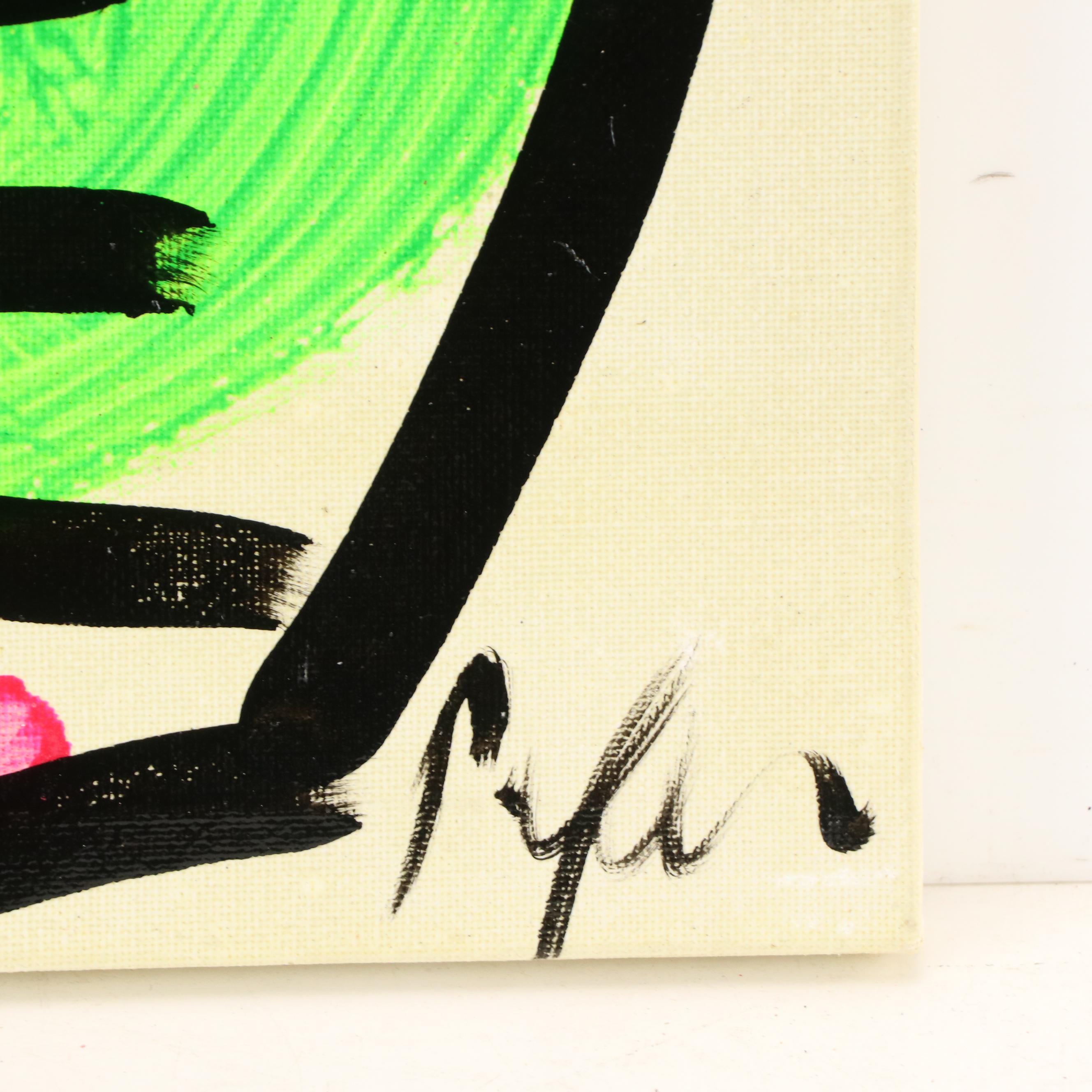 Peter Robert Keil Stylized Acrylic Portrait