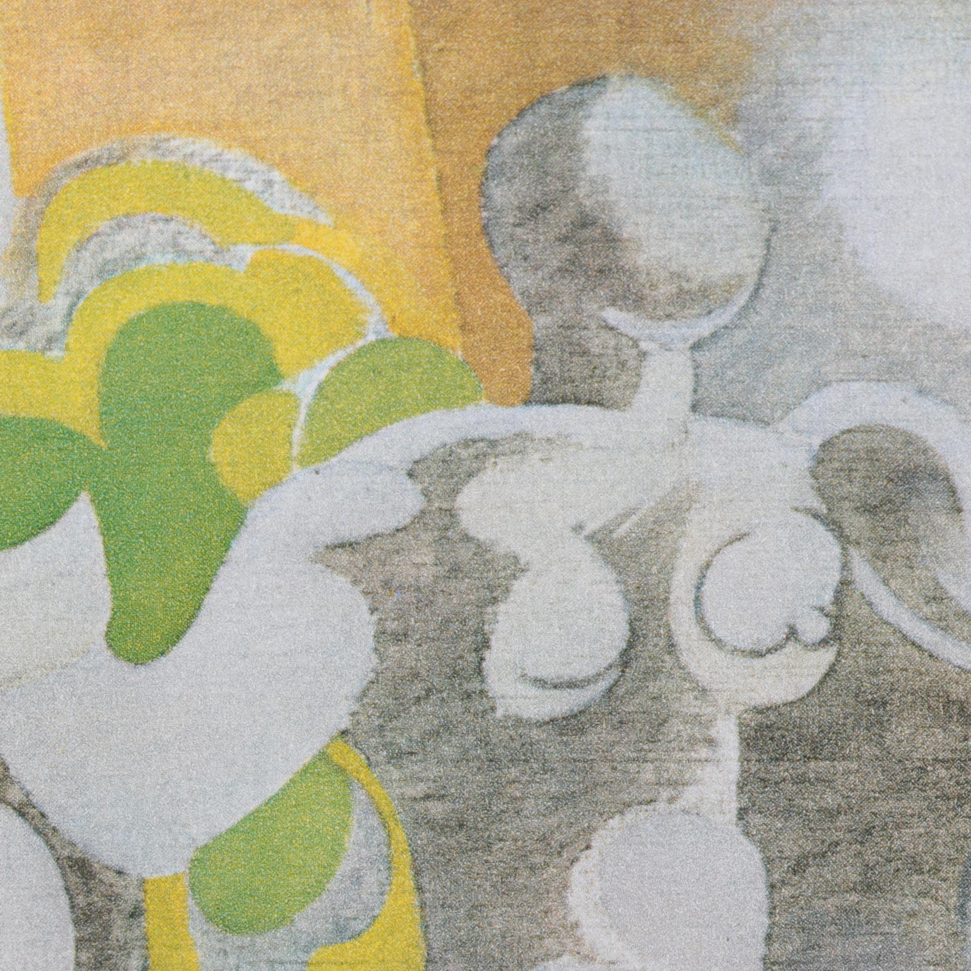 André Beaudin Heliogravure "The Three Friends" From "André Beaudin," 1961