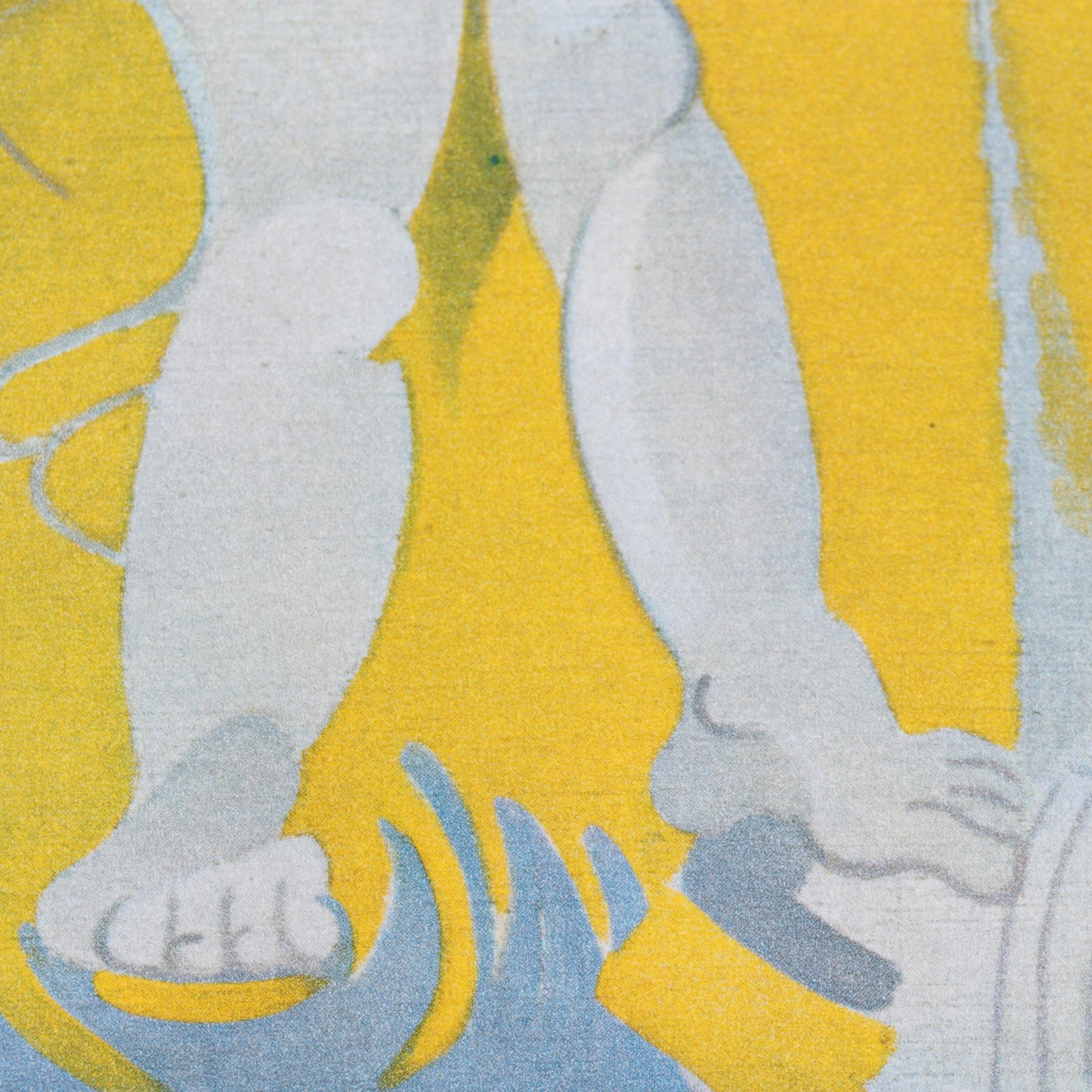 André Beaudin Heliogravure "The Three Friends" From "André Beaudin," 1961