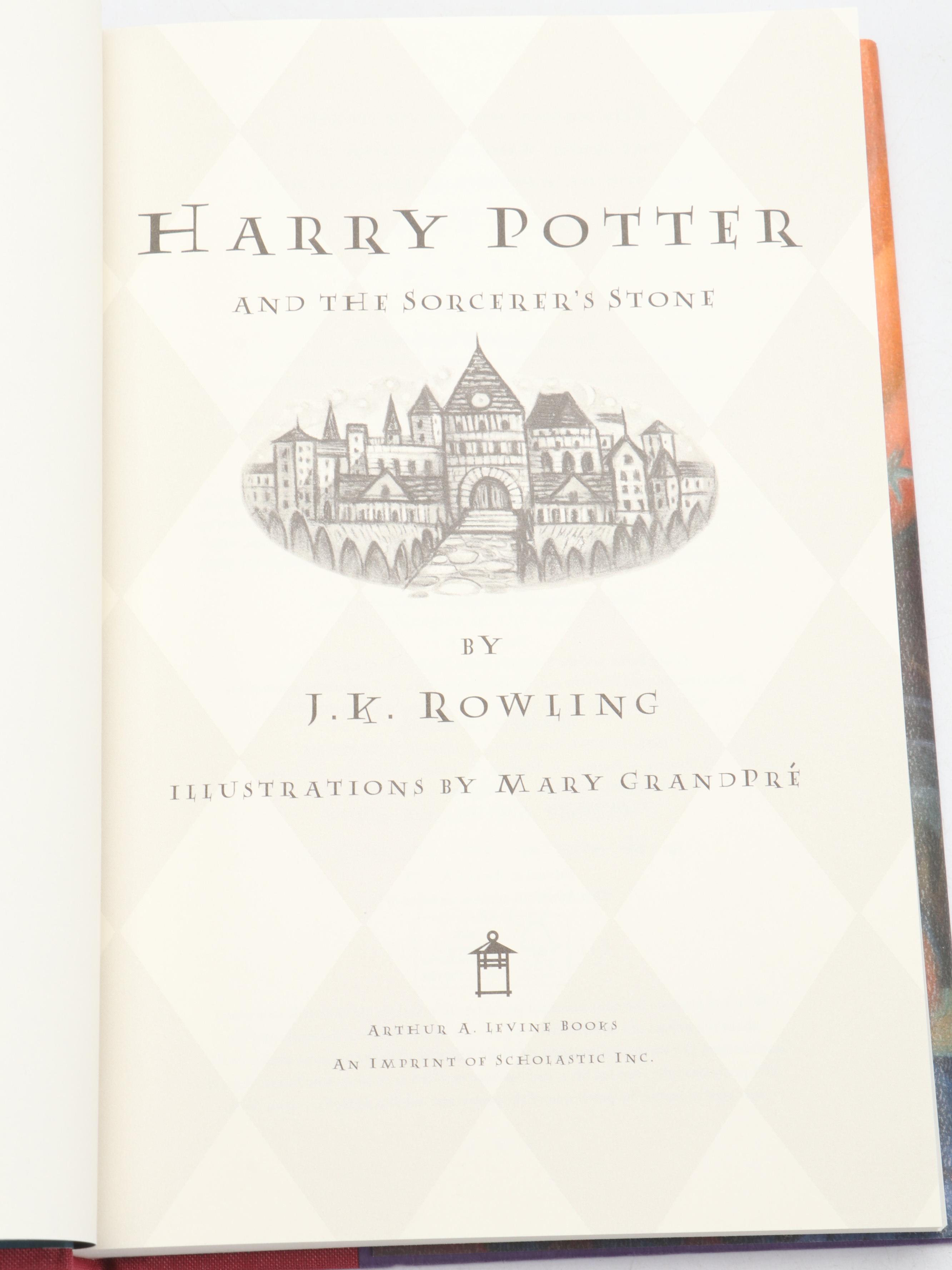 First American Edition "Harry Potter" Complete Series by J. K. Rowling