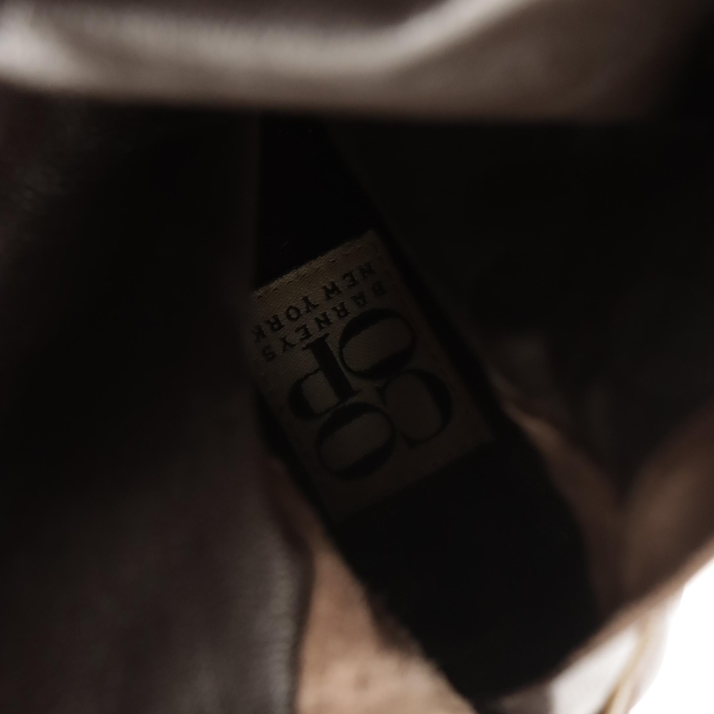 Barneys New York Co-Op Dark Brown Leather Knee-High Boots in Box