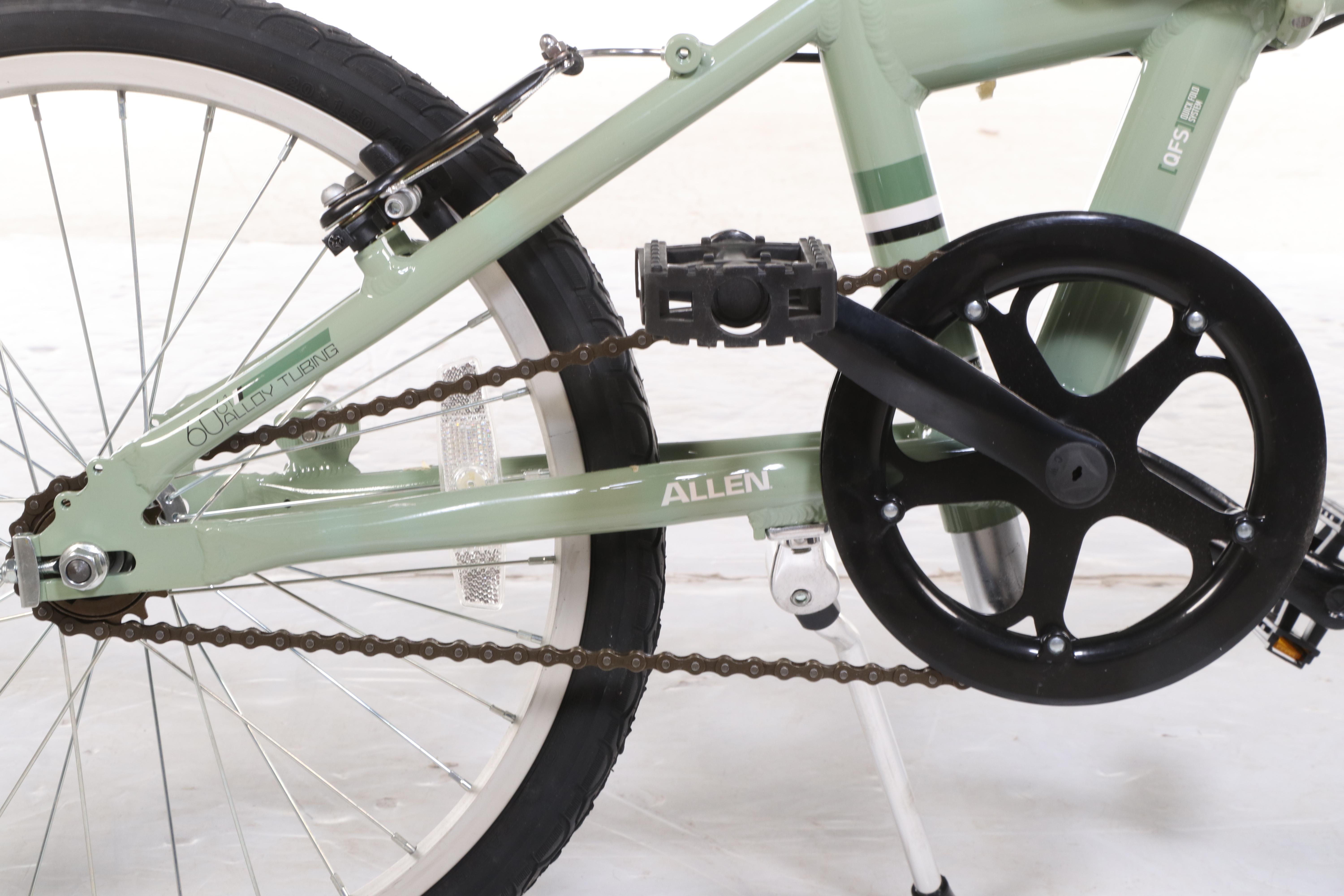 Allen Sports Downtown One-Speed Folding Bicycle