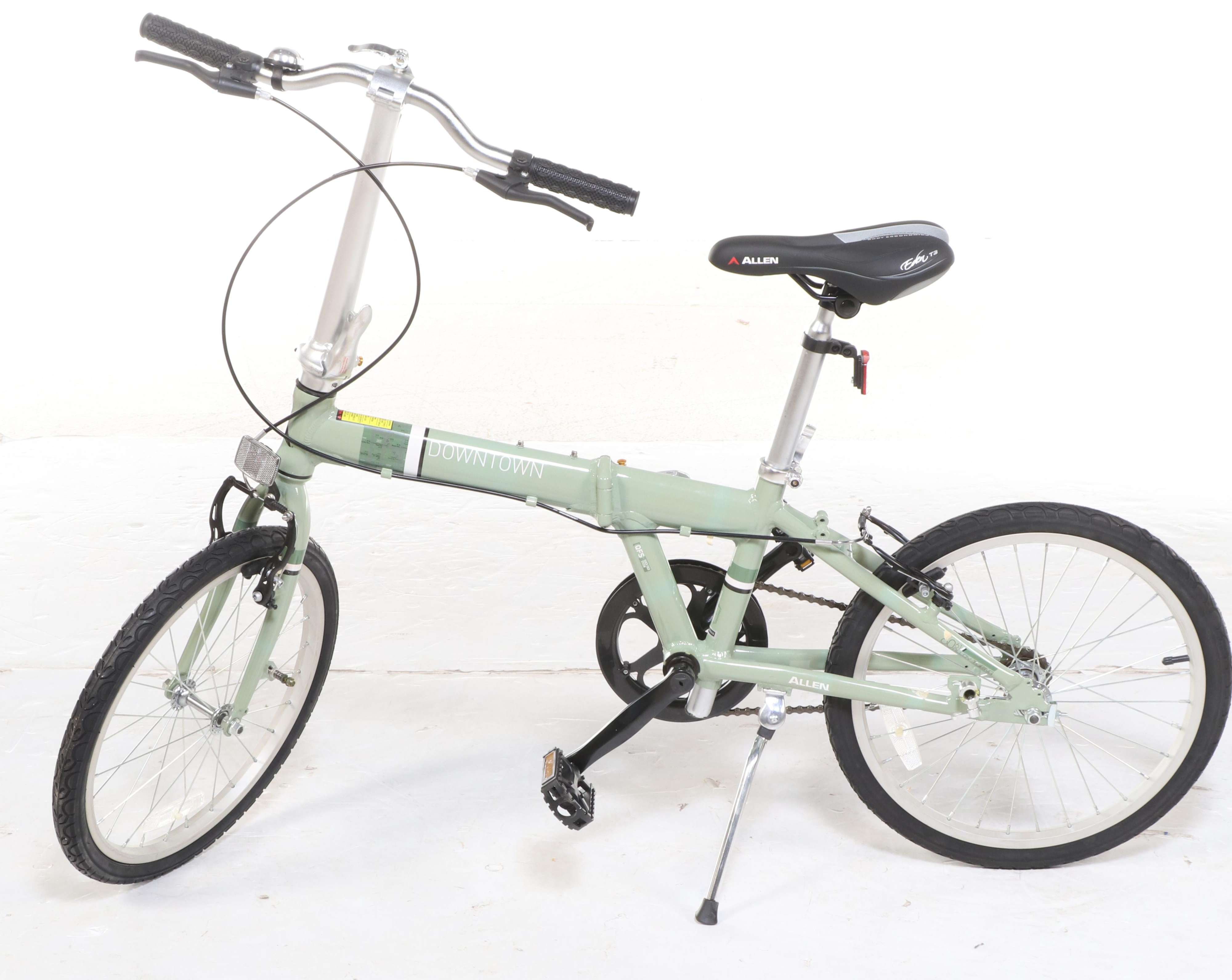 Allen Sports Downtown One-Speed Folding Bicycle