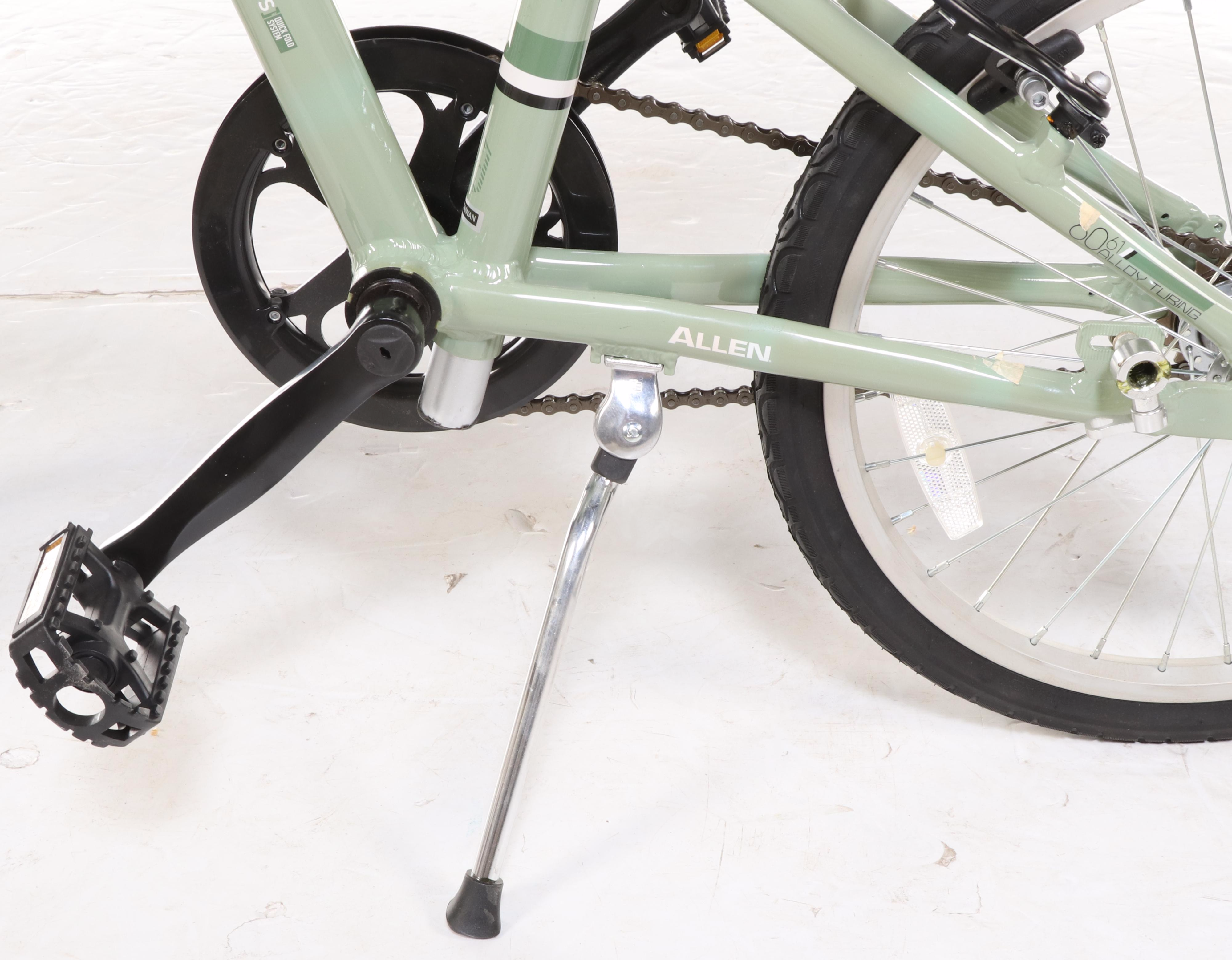 Allen Sports Downtown One-Speed Folding Bicycle